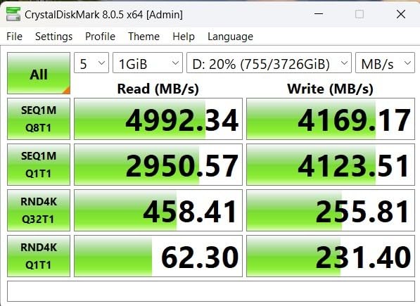 Crucial P3 Plus PCIe Gen4 NVMe 1TB SSD, Up to 5,000MB/s Read, Laptop & Desktop (PC) Compatible, Solid State Drive - CT1000P3SSD8 customer photo 1