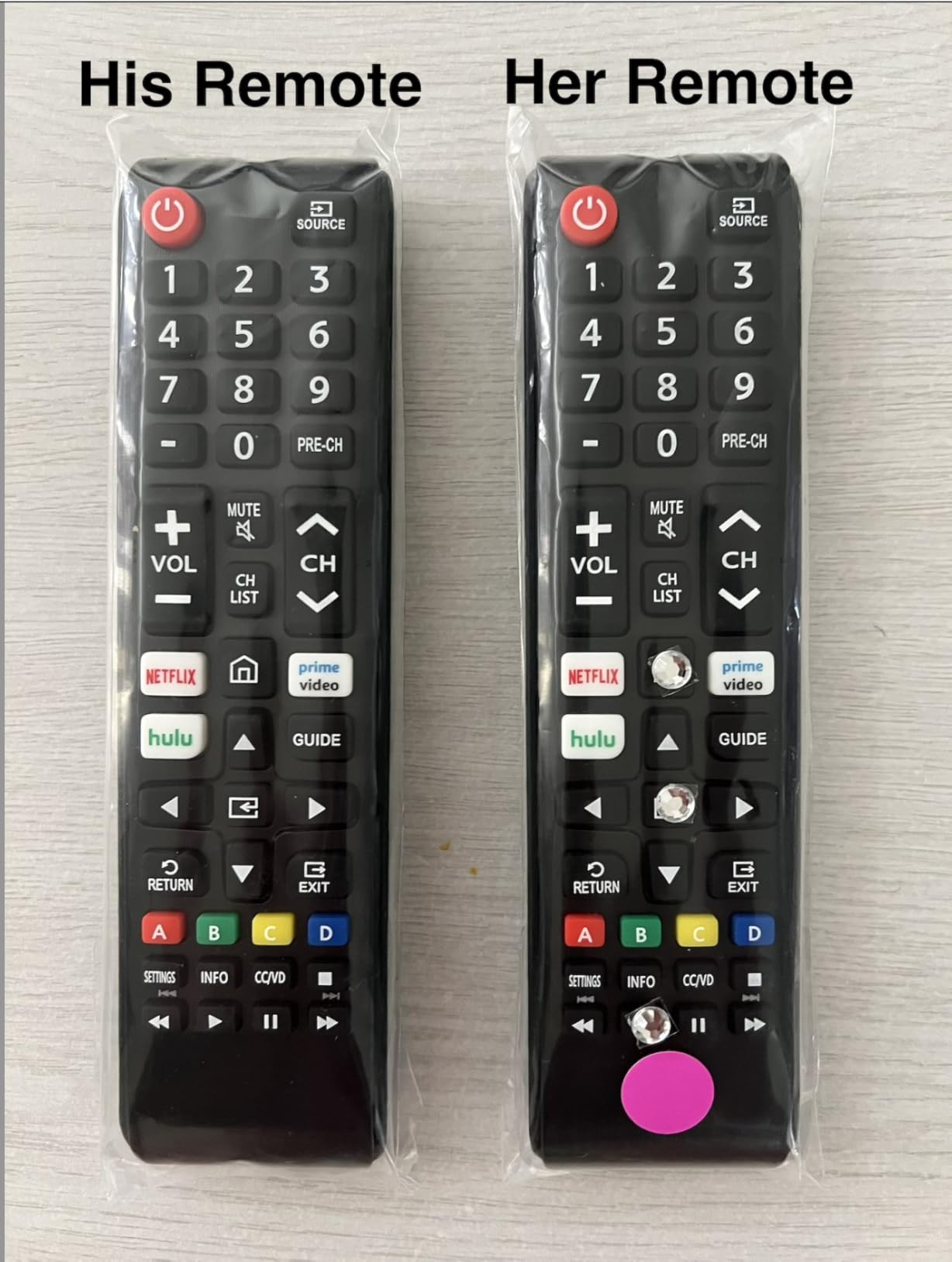 【Pack of 2】 New Universal Remote for All Samsung TV Remote, Replacement Compatible for All Samsung Smart TV, LED, LCD, HDTV, 3D, Series TV customer photo 2