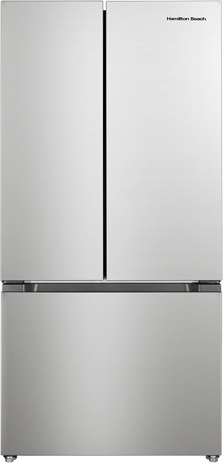 Hamilton Beach HBF1662 French Door Full Size Counter Depth Refrigerator with Freezer Drawer, 16.6 cu ft, Stainless customer photo 1