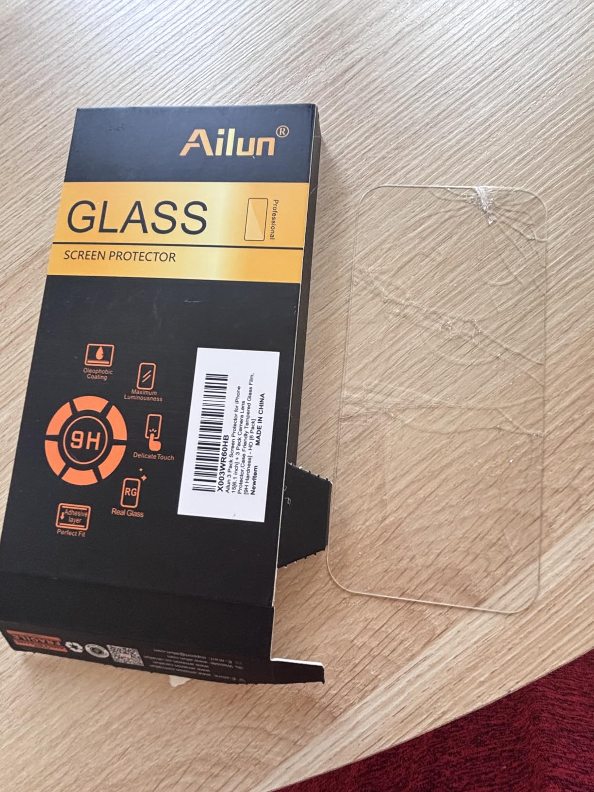 Ailun Screen Protector for iPad 11th A16 2025 [11 Inch] / 10th Generation 2022 [10.9 Inch], Tempered Glass [Face ID & Apple Pencil Compatible] Case Friendly [2 Pack] customer photo 2
