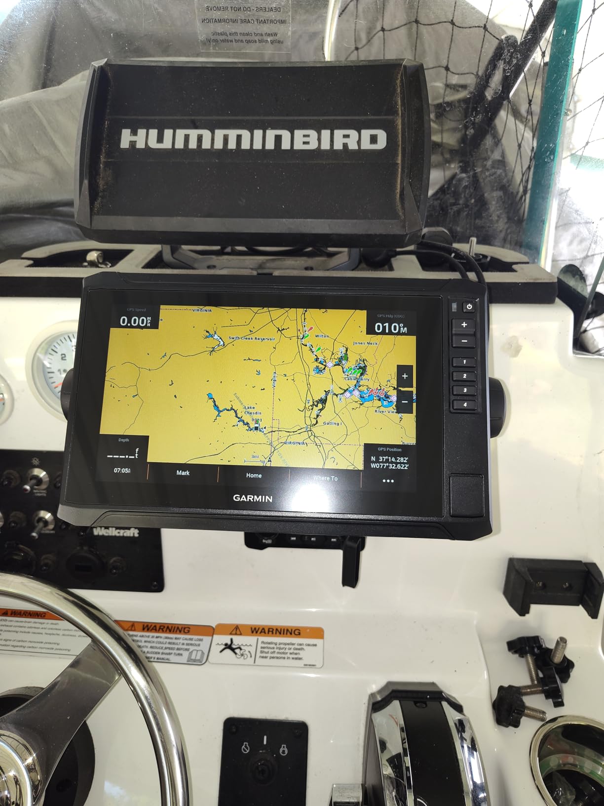 Garmin ECHOMAP UHD2 93sv with GT56 Transducer, 9 Touchscreen Chartplotter, Garmin Navionics+ U.S. Inland customer photo 1