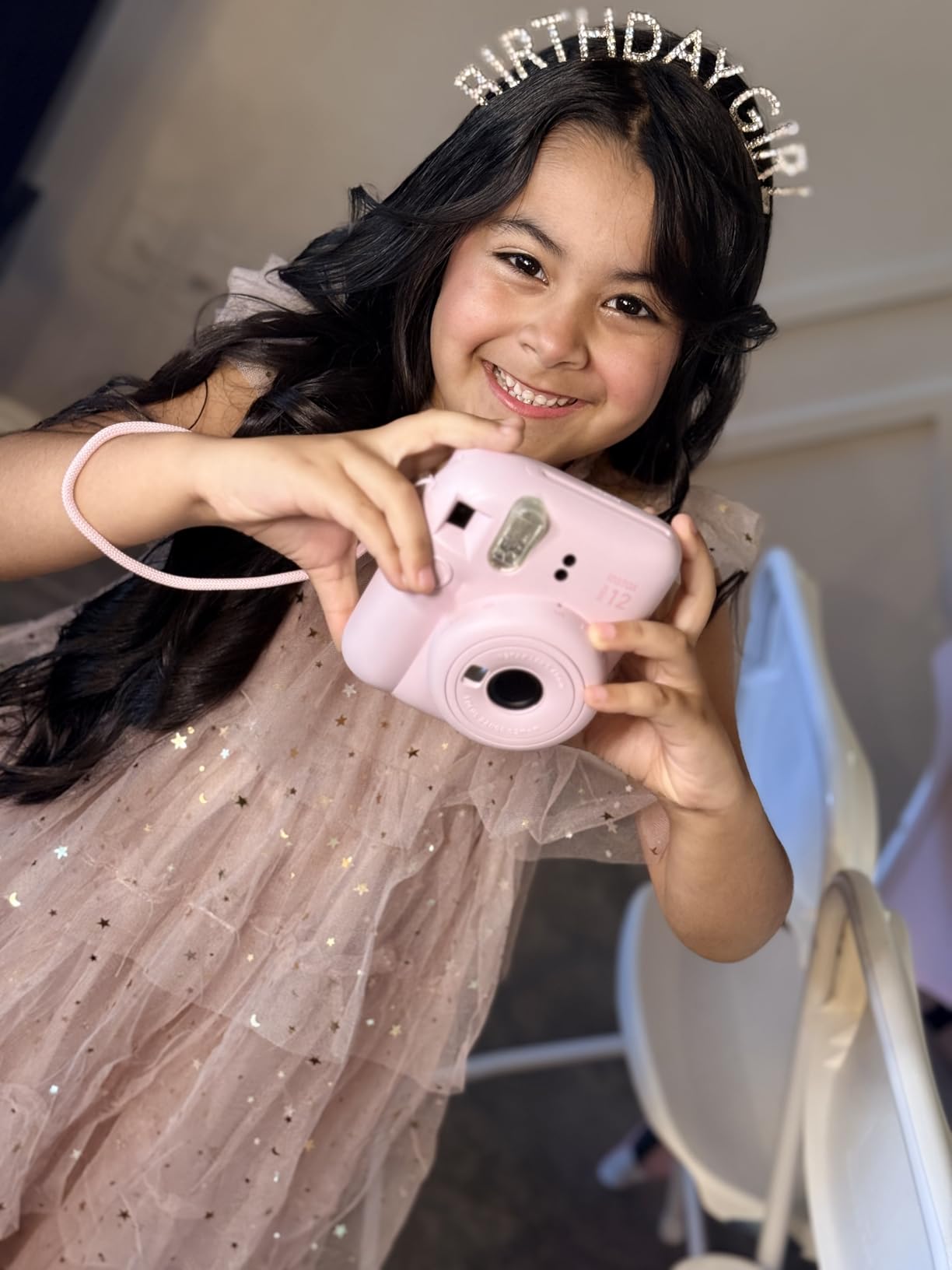 Instax Mini 12 Instant Film Camera, Clay White customer photo 1