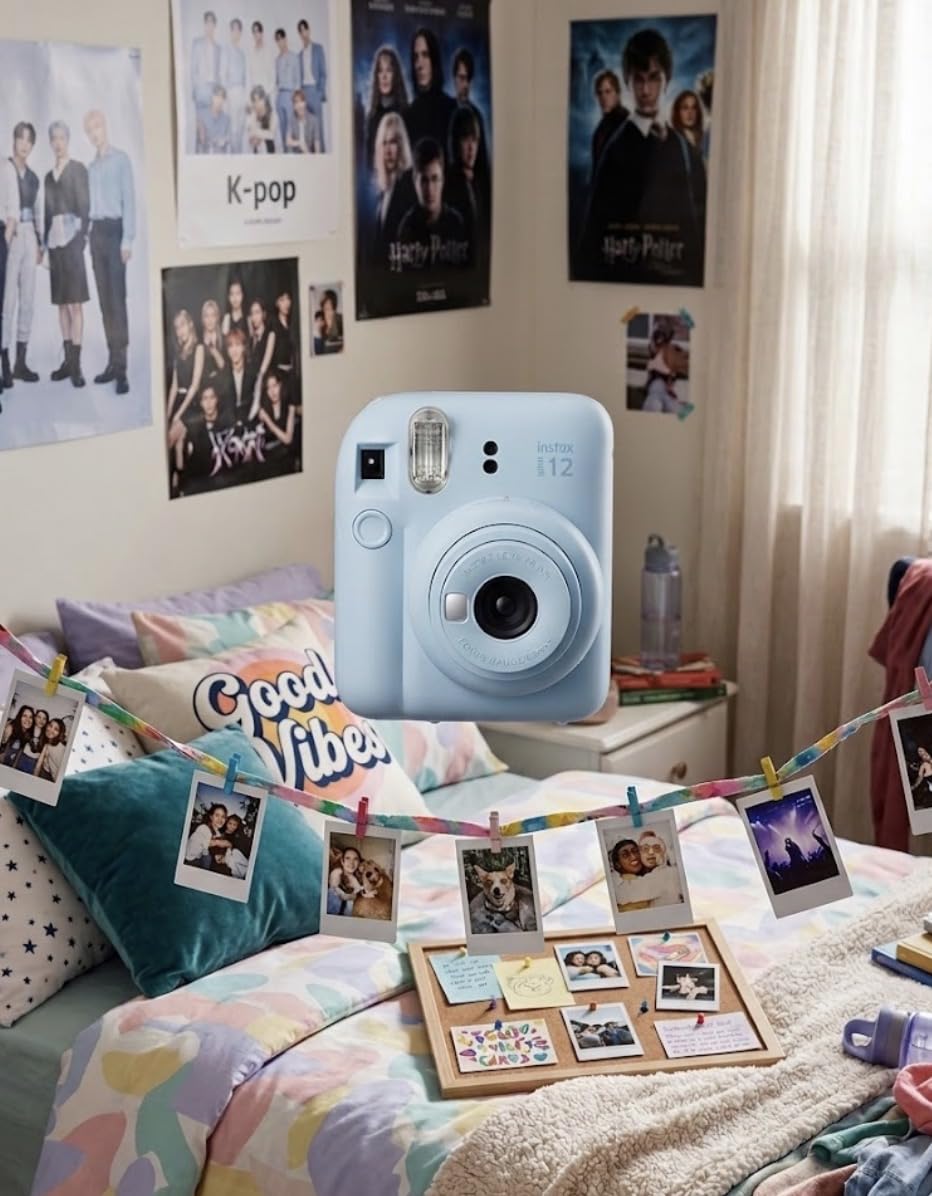 Instax Mini 12 Instant Film Camera, Clay White customer photo 2
