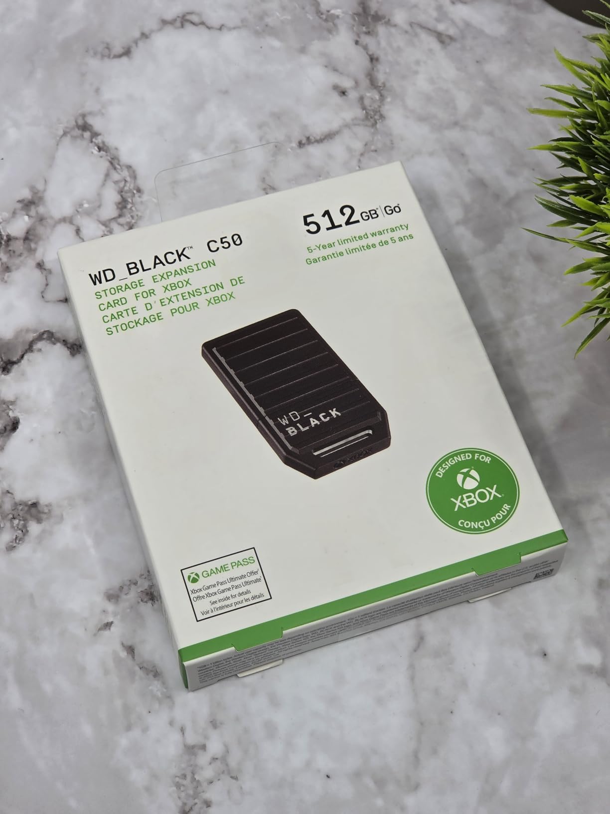WD_Black 1TB C50 Storage Expansion Card, Officially Licensed for Xbox - Quick Resume, Plug & Play, NVMe SSD Expansion for Xbox Series X|S Gaming Consoles customer photo 2