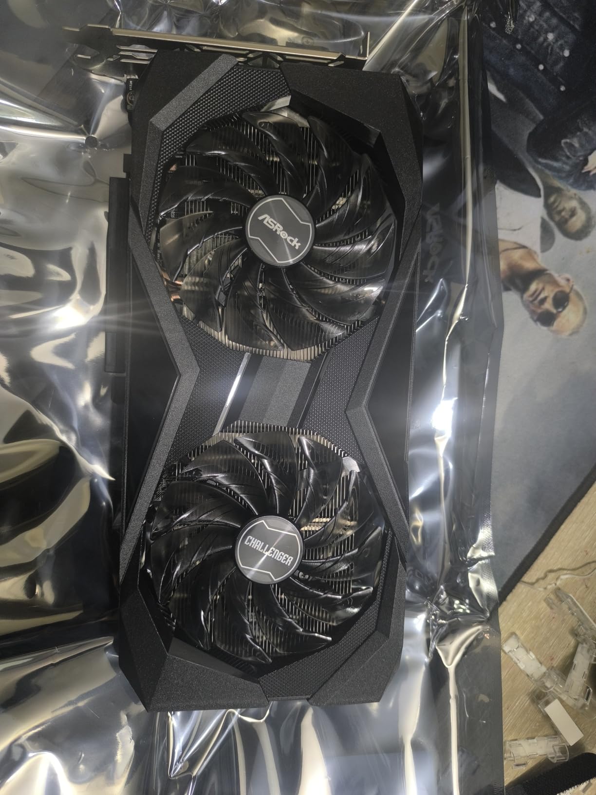 ASRock Radeon RX 7600 Challenger 8GB OC Graphics Card, AMD RDNA 3 Architecture, 8GB GDDR6, PCIe 4.0, Dual Fans, 0dB Silent Cooling, HDMI 2.1, DisplayPort 1.4 customer photo 2
