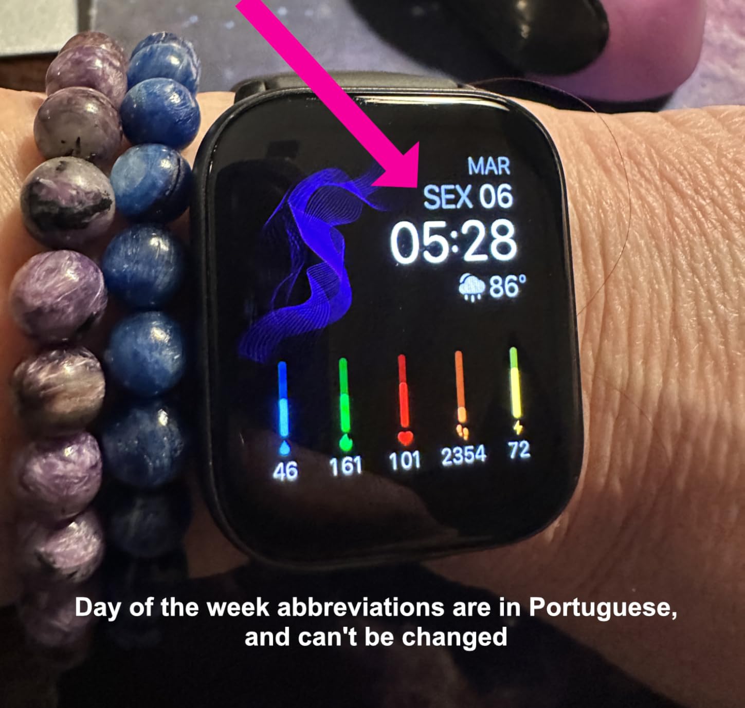 Amazfit Active Smart Watch 42mm, AI Fitness Tracker & Sleep Coach, GPS, Amazon Alexa Built-in, Bluetooth, 14-Day Battery, 120+ Sports Modes, Android & iPhone, Black customer photo 1