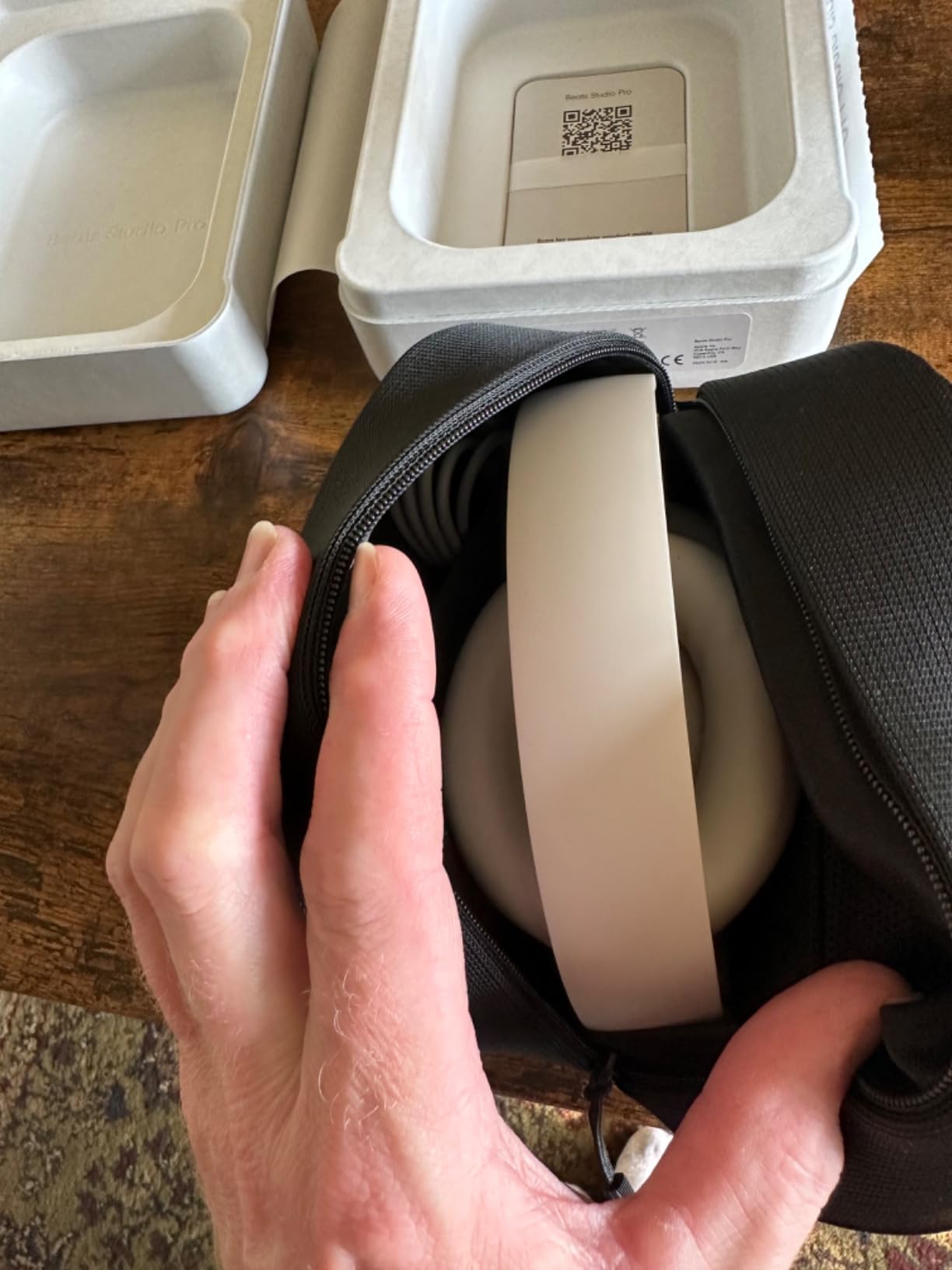 Beats Studio Pro Premium Wireless Over-Ear Headphones - Up to 40-Hour Battery Life, Active Noise Cancelling, Great for Travel and Commuting, USB-C Lossless Audio, Apple and Android Compatible - Sandstone customer photo 2