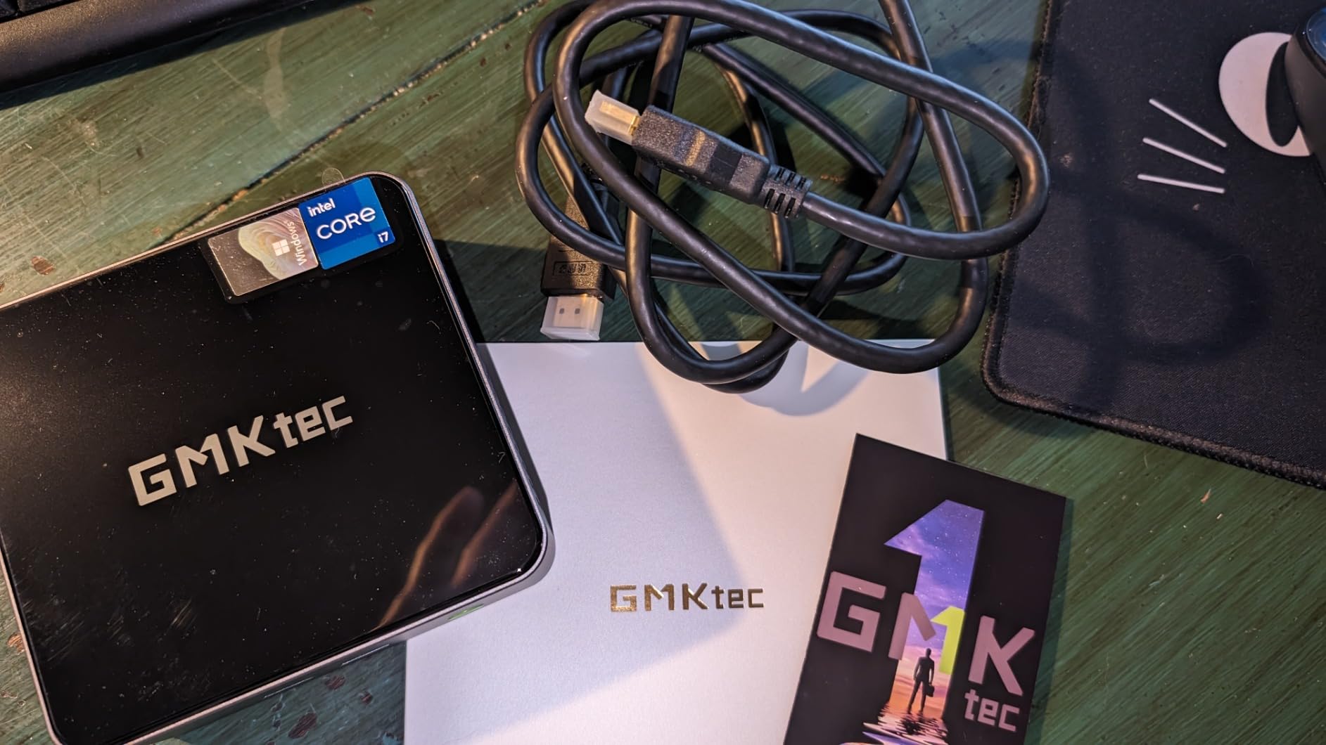 GMKtec Mini PC with Intel Core i7-1185G7 Processor (Up to 4.8 GHz) 16GB DDR4 1TB SSD NIC i226V RJ45 2.5G Iris Xe Graphics USB4.0 Desktop Mini Computers WiFi 6, BT 5.2/ DP, HDMI M2 customer photo 1