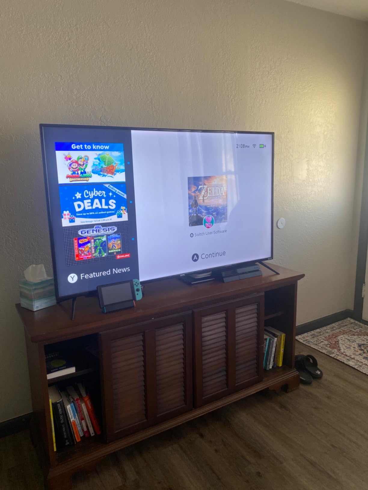 Switch Dock, TV Dock Station for Switch/Switch OLED, with 4K@60Hz HDMI Output/Type C Port/USB 3.0 Port for Nintendo Switch Dock (Incompatible with Nintendo Switch 2) customer photo 2