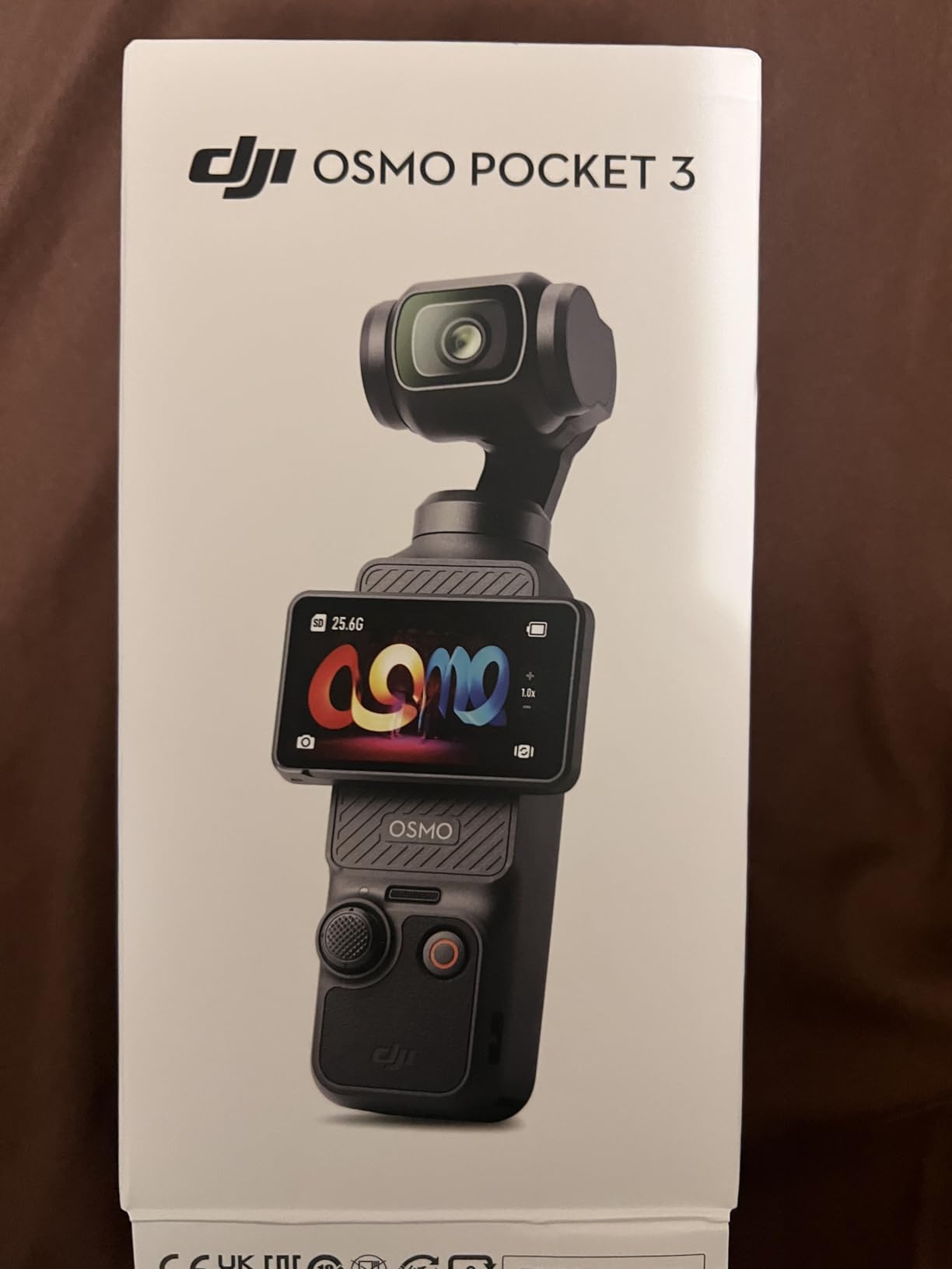 DJI Osmo Pocket 3, Vlogging Cameras with 1'' CMOS & 4K/120fps Vlog Camera, 3-Axis Stabilization, Fast Focusing, Face/Object Tracking, Digital Vlogging Camera for YouTube customer photo 1