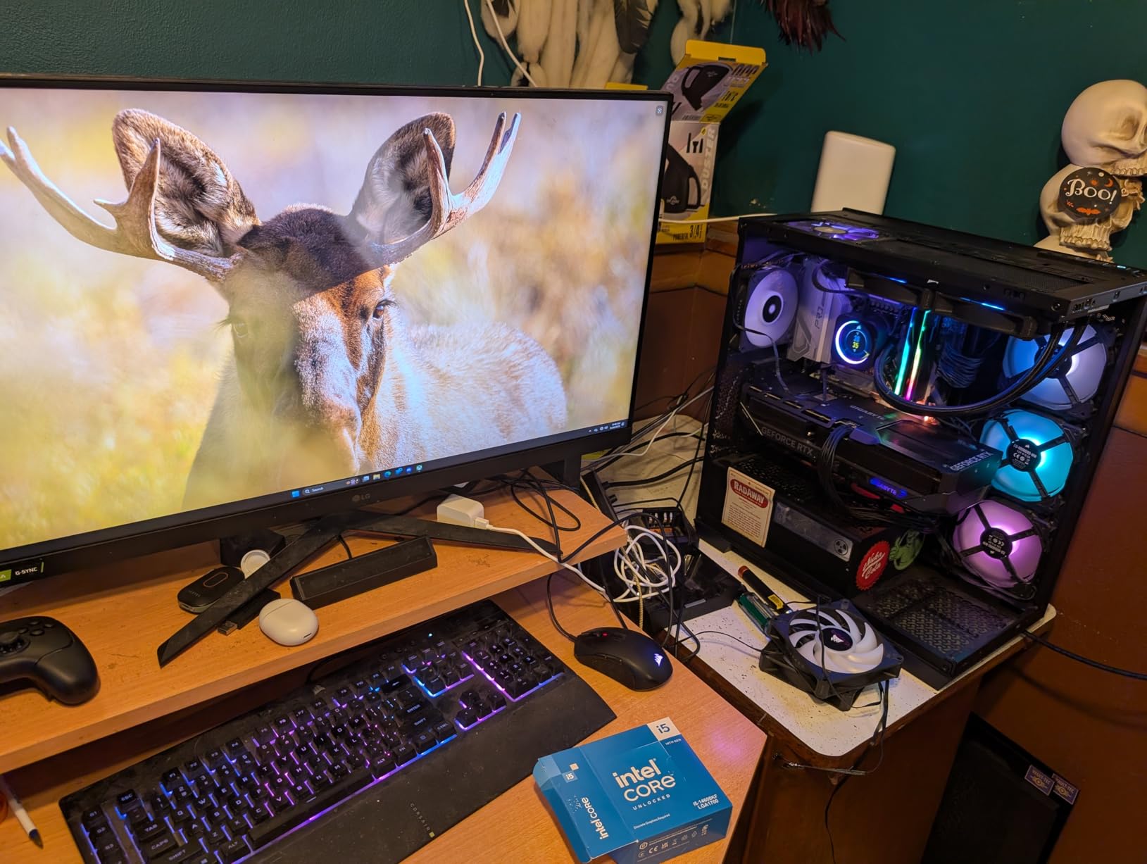 Core i5-14600KF New Gaming Desktop Processor 14 cores (6 P-cores + 8 E-cores) - Unlocked customer photo 2