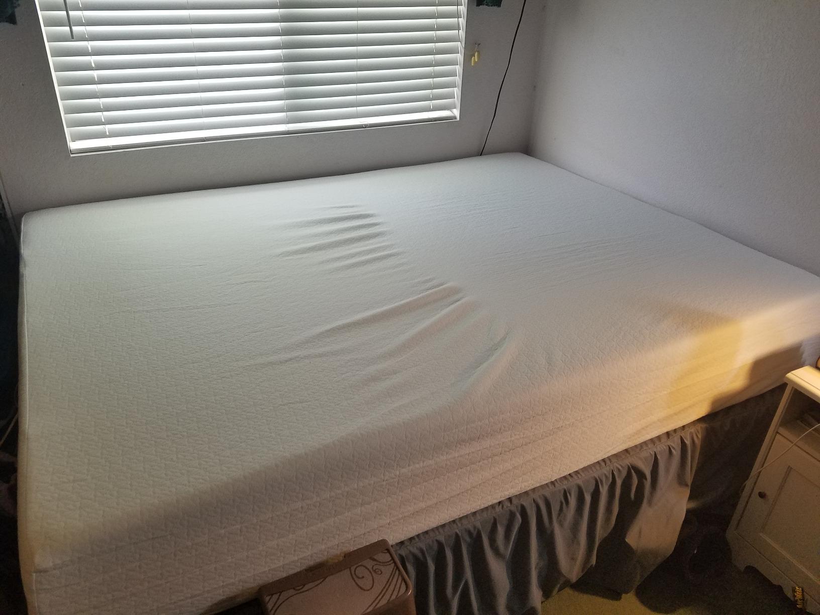 Zinus Memory Foam 12 Inch Green Tea Mattress, King, White customer photo 2