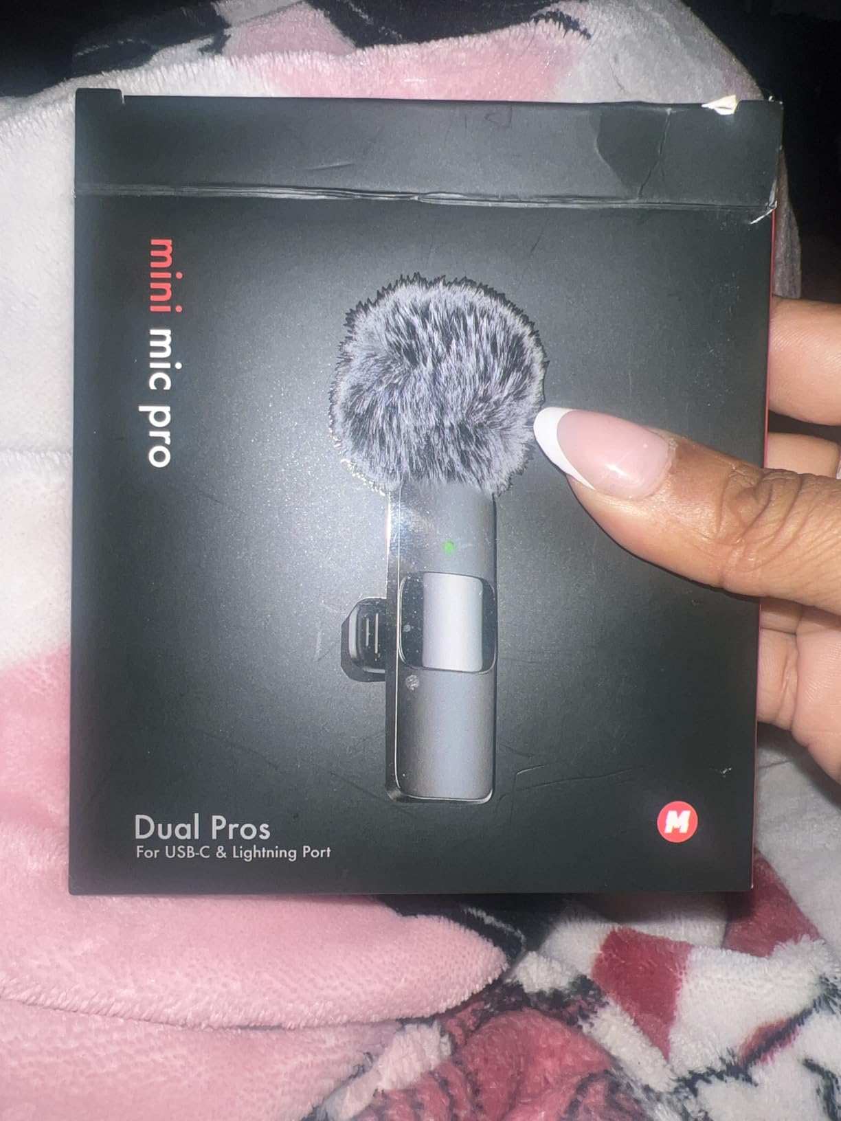 Mini Mic Pro (Latest Model) Wireless Mini Microphone, Clear Voice, Noise Cancelling, Lavalier Mic for TikTok, YouTube & Interviews customer photo 1