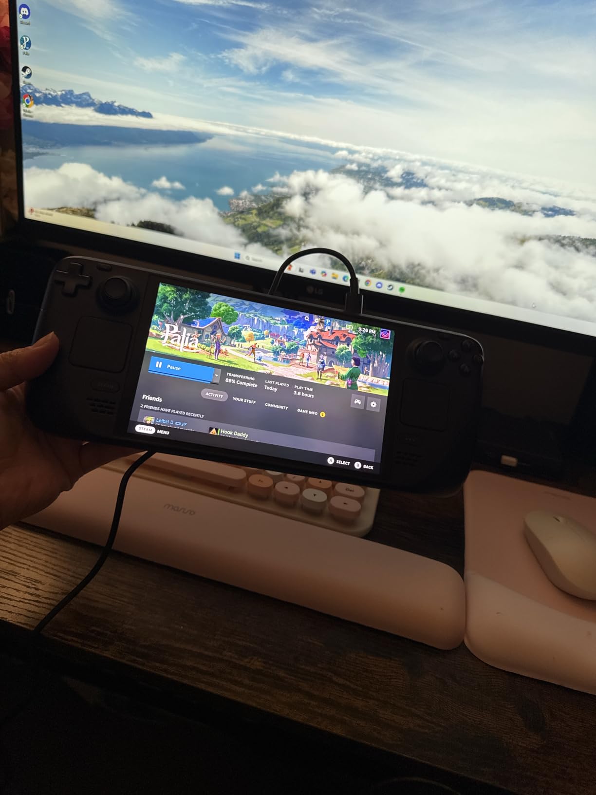 Valve Steam Deck OLED 512GB Handheld Gaming Console - HDR Screen, Longer-lasting Battery, Faster Downloads customer photo 1