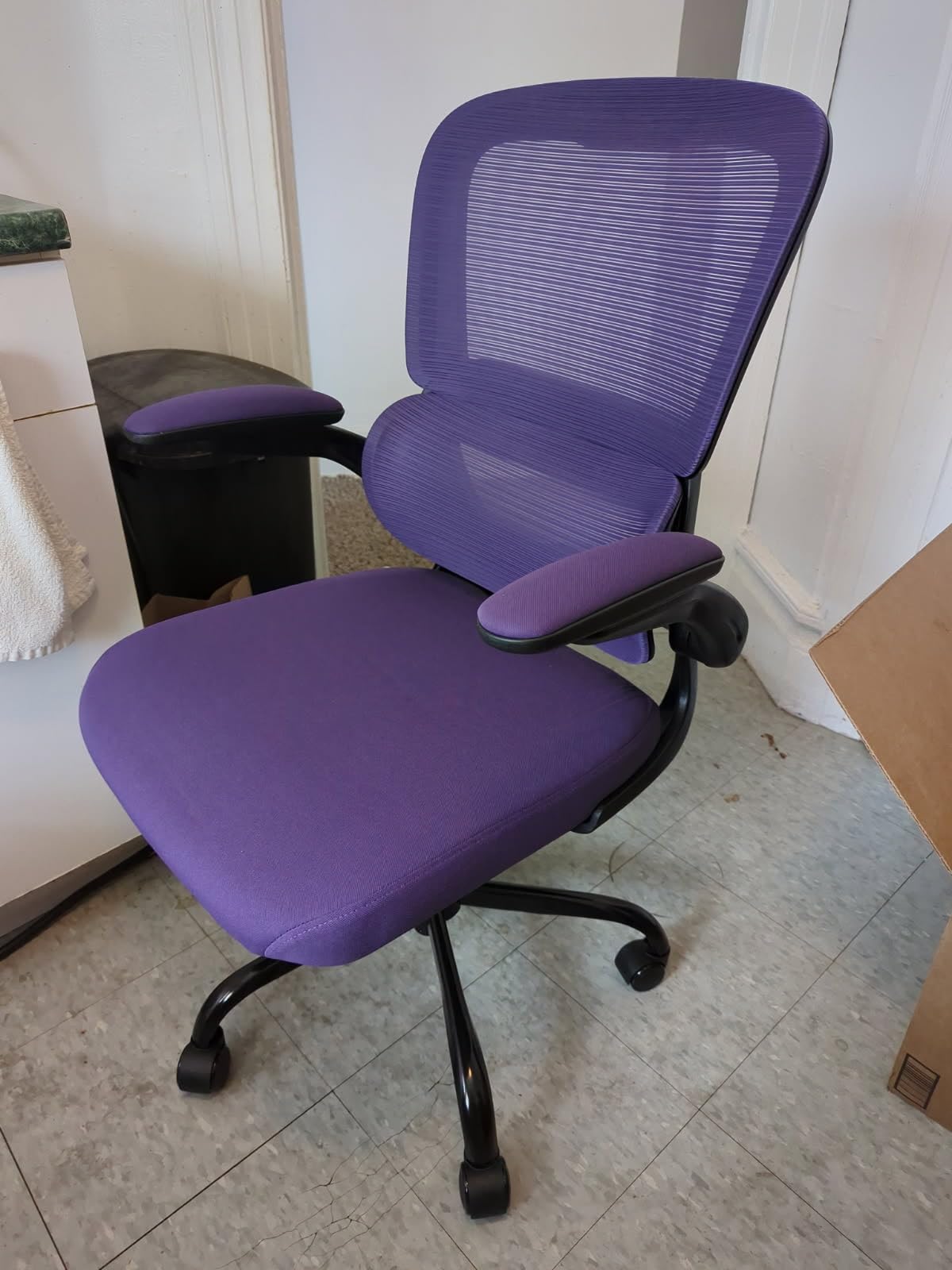 TRALT Office Chair - Ergonomic Desk Chair with Adjustable Lumbar Support, Mesh Computer Chair, Executive Chairs for Home Office customer photo 1