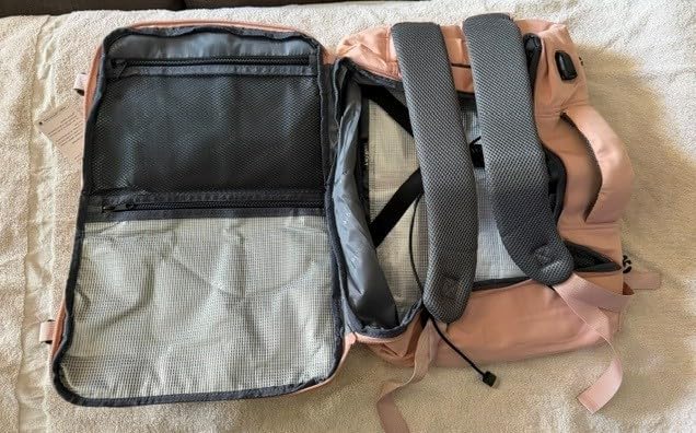 Taygeer Travel Laptop Backpack for Men Women, Airplane Approved Travel Backpack Suitcase with Water Bottle Pocket, Lightweight College 35L Luggage Bag 15.6inch Laptop customer photo 1