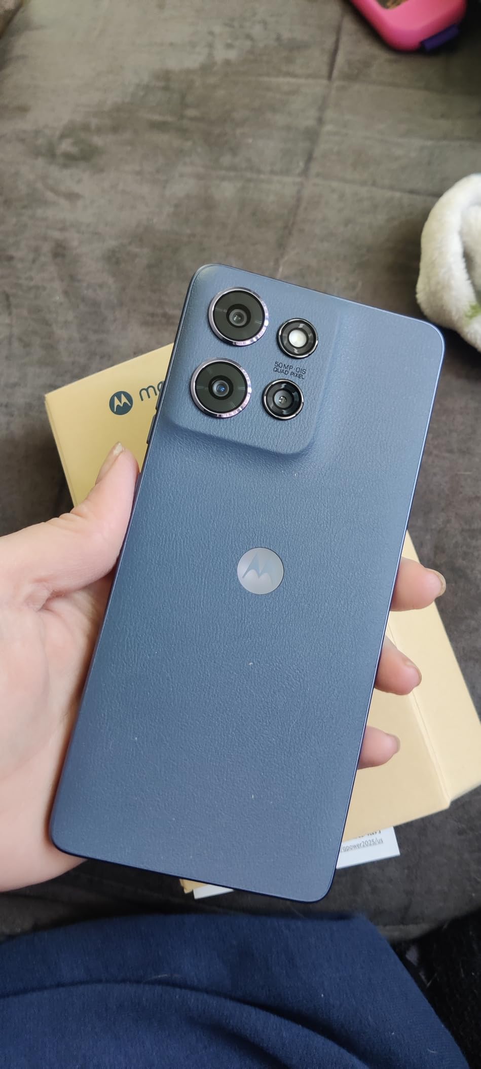 Motorola Moto G Power 5G | 2024 | Unlocked | Made for US 8/128GB | 50MP Camera | Midnight Blue customer photo 1