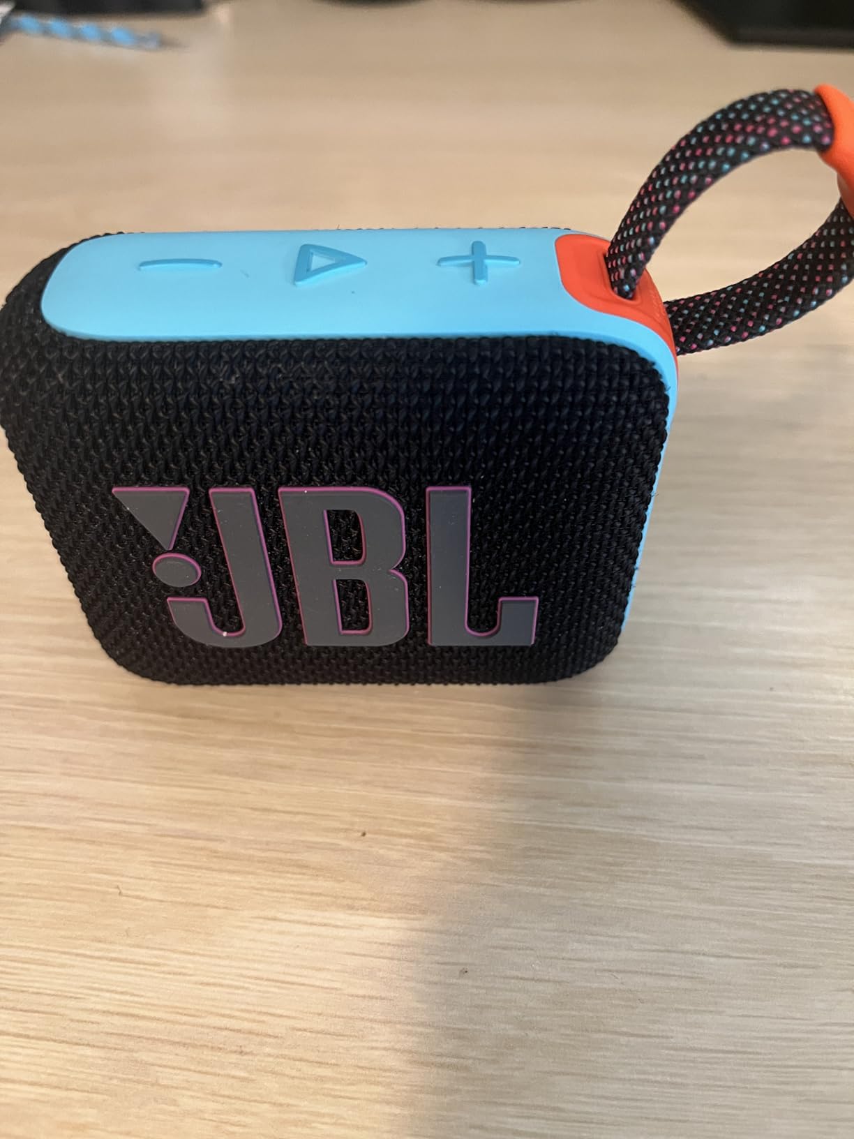 JBL Go 4 - Ultra-Portable, Waterproof and Dustproof Bluetooth Speaker, Big JBL Pro Sound with Punchy bass, 7-Hour Built-in Battery, Made in Part with Recycled Materials customer photo 1