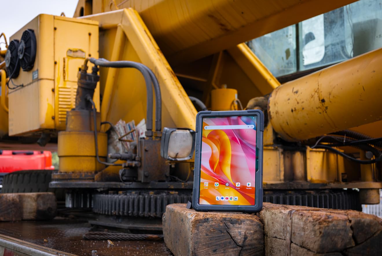 AGM PAD P2 Active Rugged Android 14 Tablet with Case, Waterproof and Drop-Proof, Widevine L1 and GMS Certified, 11 inch 90Hz FHD 480 NITS Display, MTK G99, 8000 mAh, 16(8+8) + 256GB [TF 2TB], GPS, Compass, OTG customer photo 1