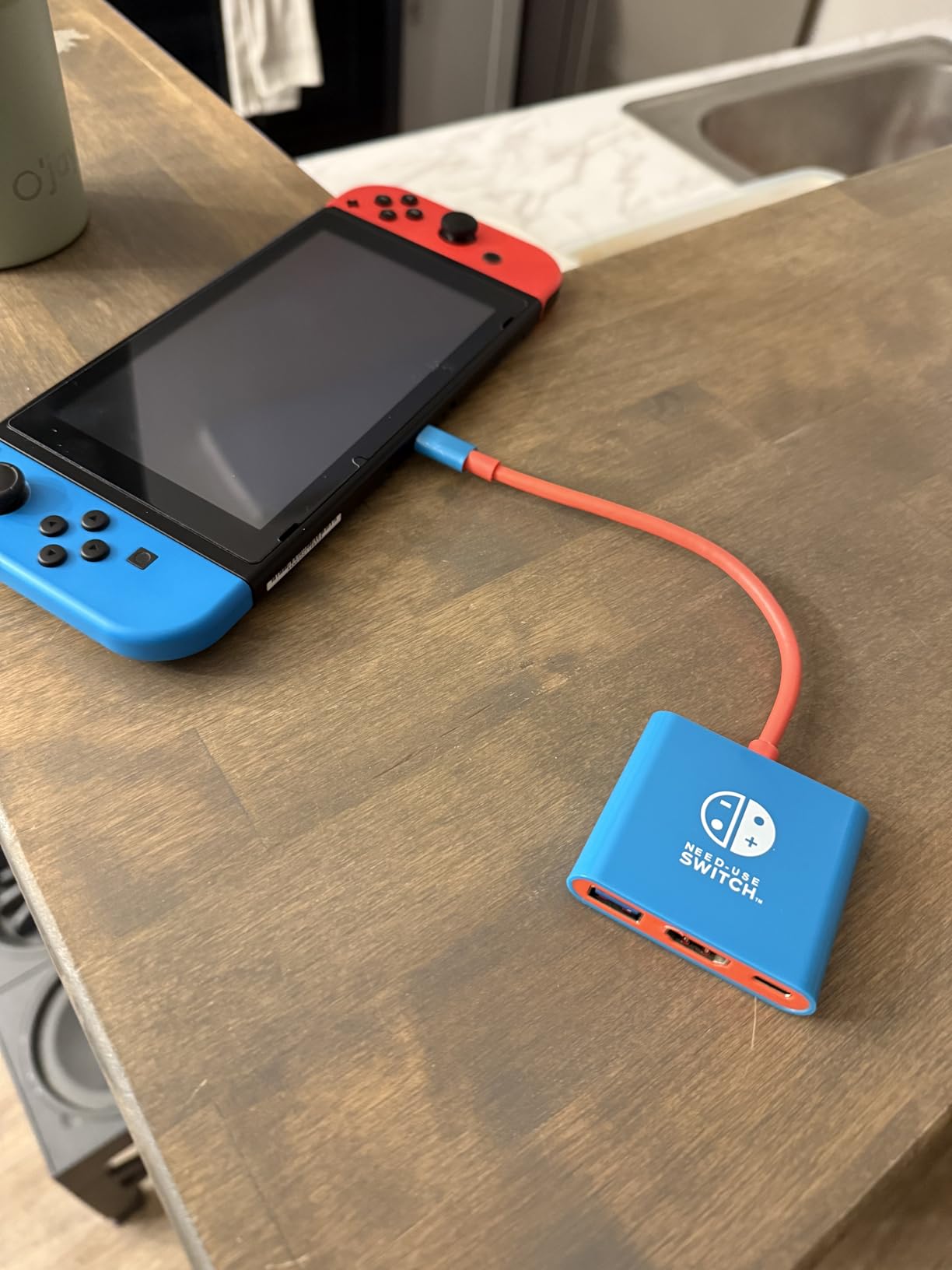 BIYTC Switch Dock Compatible with Nintendo Switch Docking Station Portable Switch TV Adapter Support 4K/30HZ Switch OLED Switch Travel Dock with HDMI2.0 USB3.0 Port customer photo 2