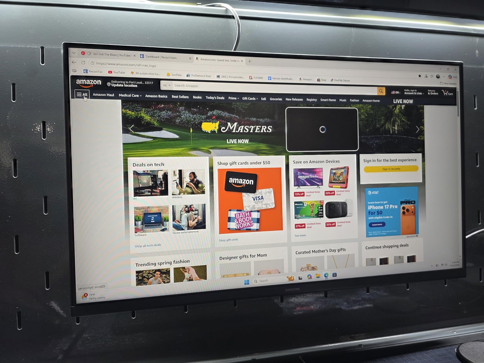 Samsung 27in (S30GD) Essential Monitor with IPS Panel and Tilt Only Stand, 100Hz Refresh Rate, Ergonomic Design, Advanced Eye Care, Game Mode, LS27D304GANXZA customer photo 2