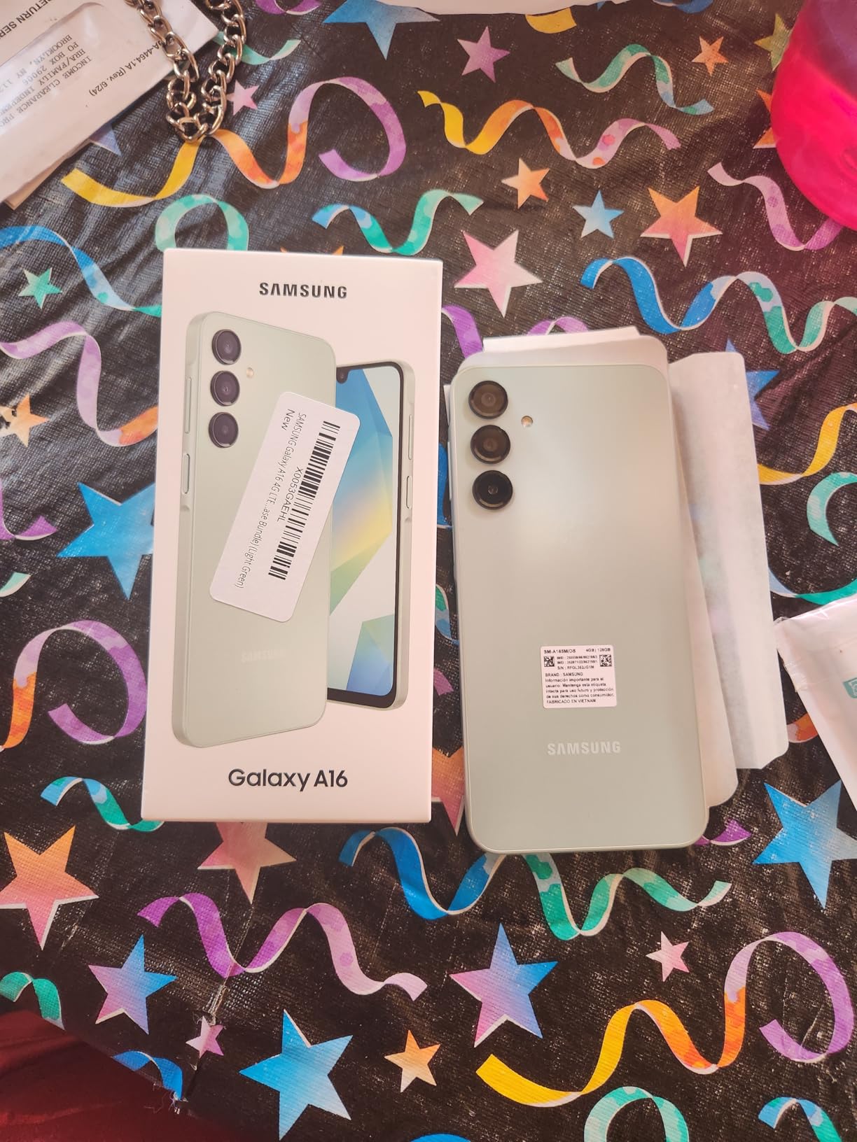 Samsung Galaxy A16 4G LTE (128GB + 4GB) International Model SM-A165F/DS Factory Unlocked, 6.7