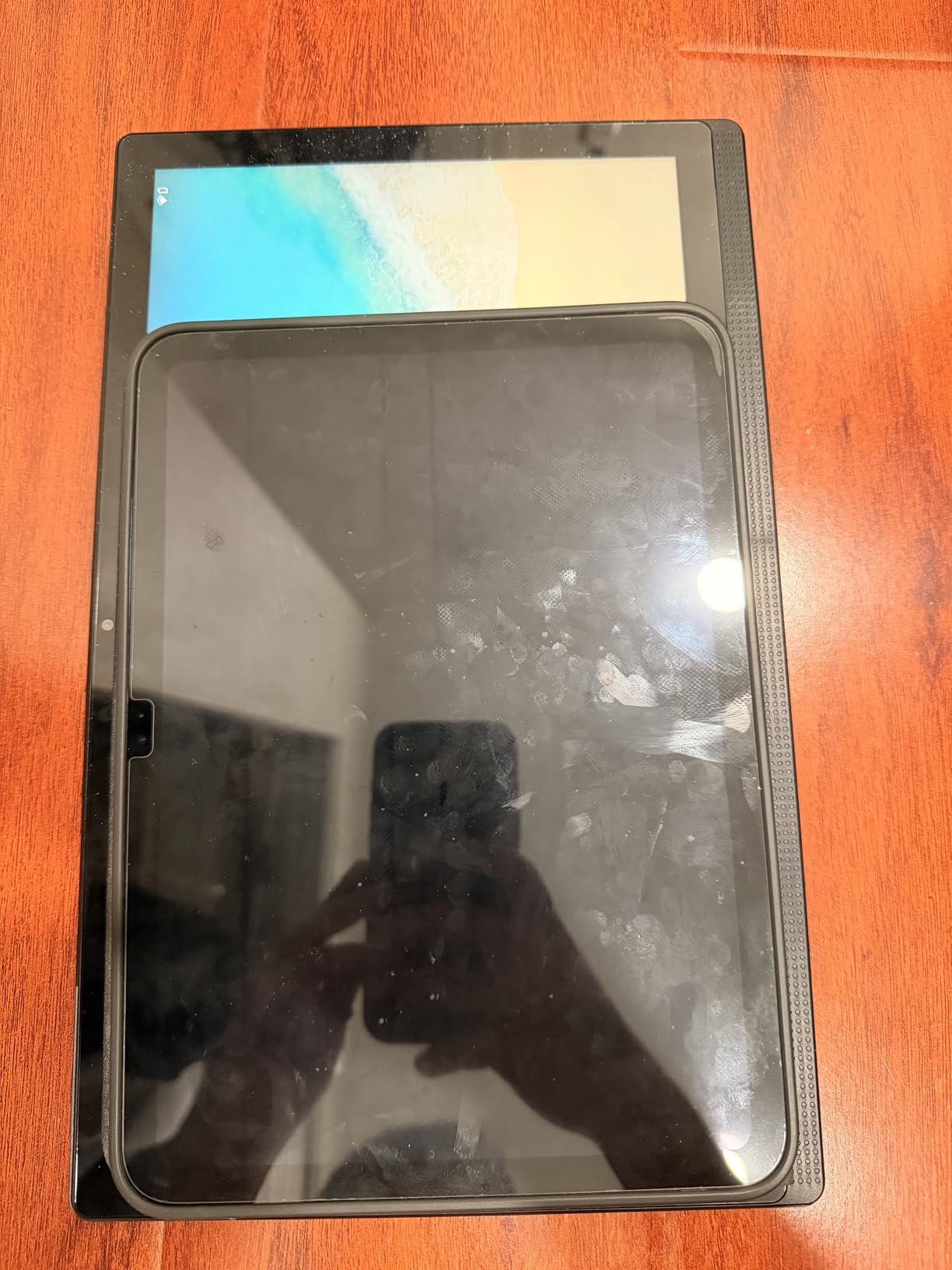 MESWAO 2025 15.6 Inch Pro Android 14 Large Tablet, FHD IPS Display, Helio G99 Octa-Core, 8GB RAM 256GB ROM Expandable 1TB, Quad Speakers, 12000mAh Battery, 30W Fast Charging, Dual Wi-Fi, 32MP Cameras customer photo 2