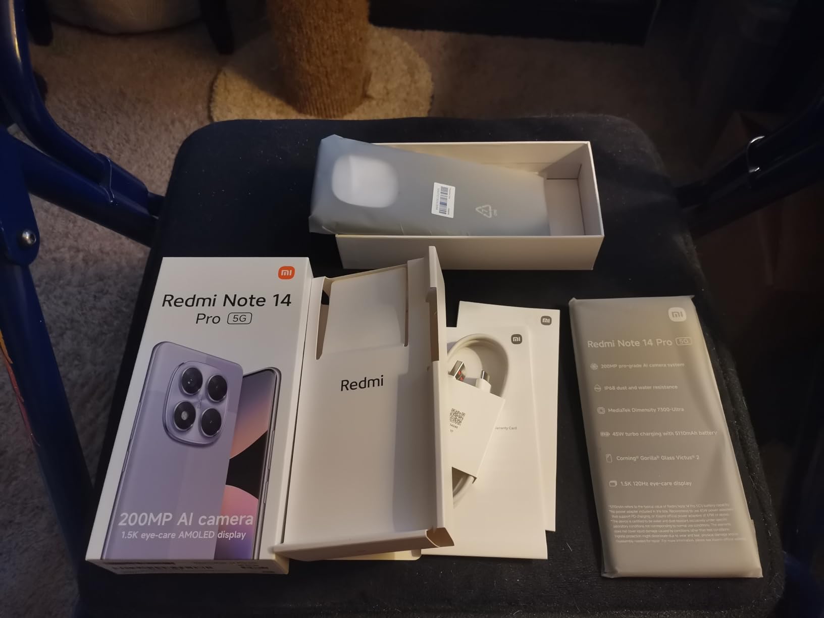 Xiaomi Redmi Note 14 Pro 5G + 4G LTE (256GB + 8GB) NFC 6.67
