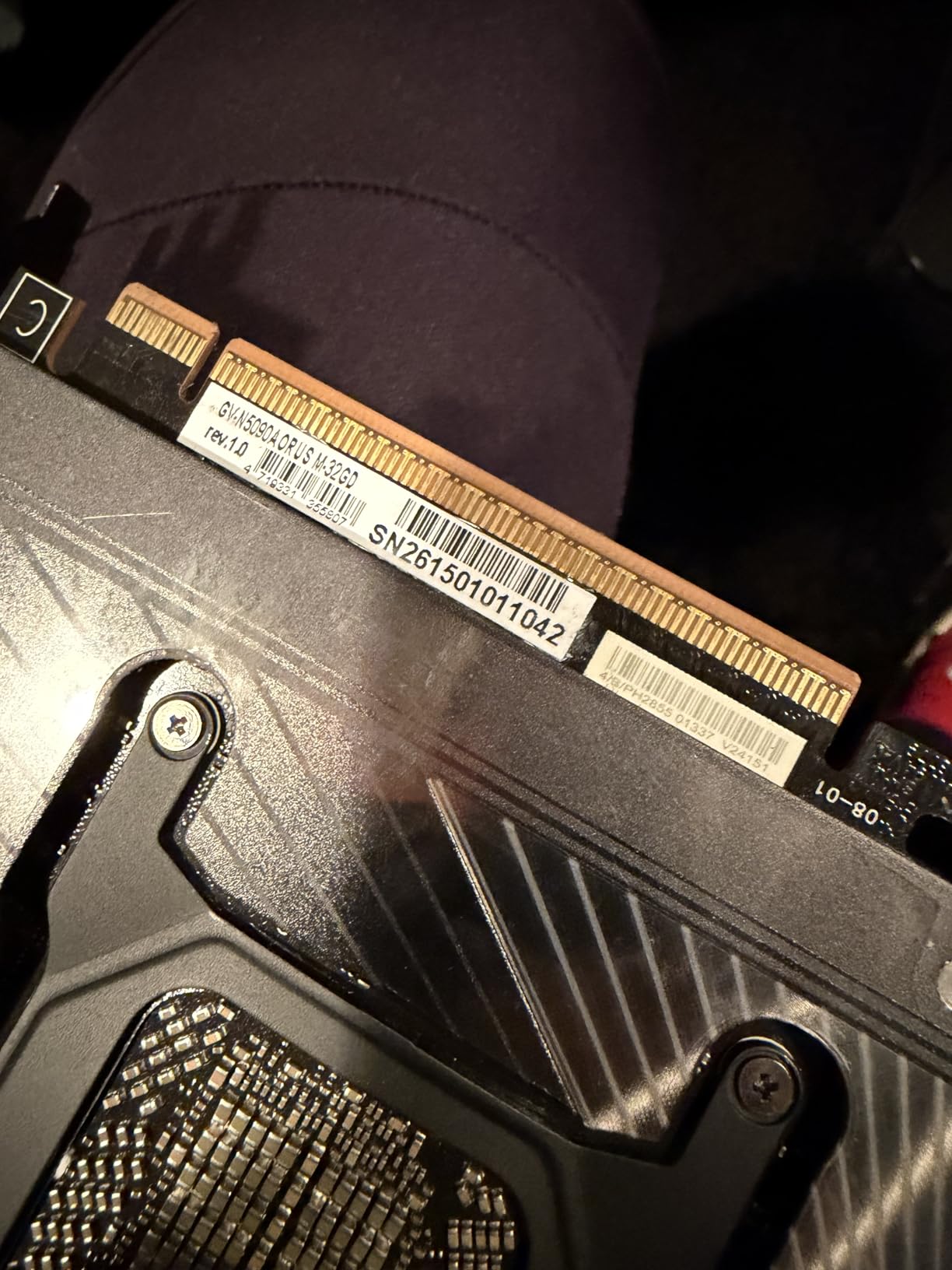 AORUS GeForce RTX 5090 Master 32G Graphics Card, by NVIDIA, WINDFORCE Cooling System, DisplayPort & HDMI, 32GB 512-bit GDDR7, GV-N5090AORUS M-32GD Video Card customer photo 2