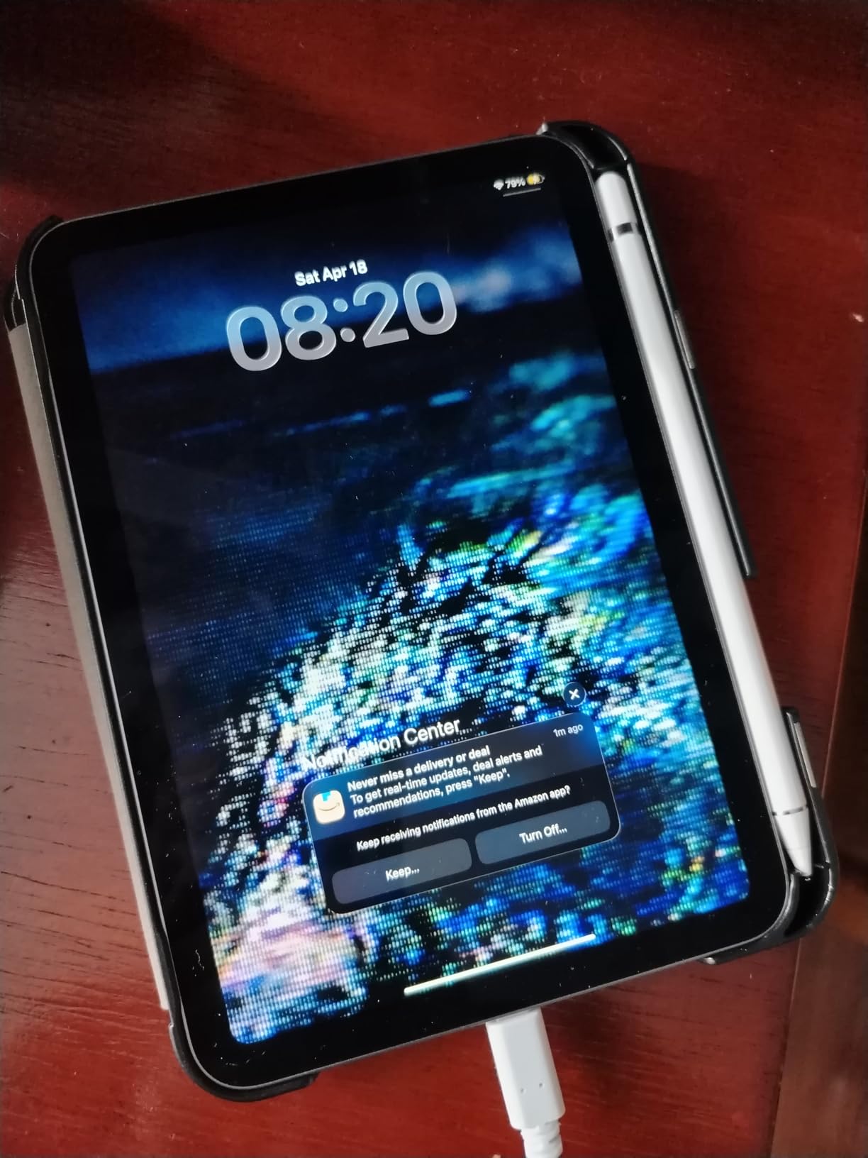 2024 Apple iPad Mini with A17 Pro Chip (8.3-inch, Wi-Fi+Cellular, 128GB) - Space Gray (Renewed) customer photo 1