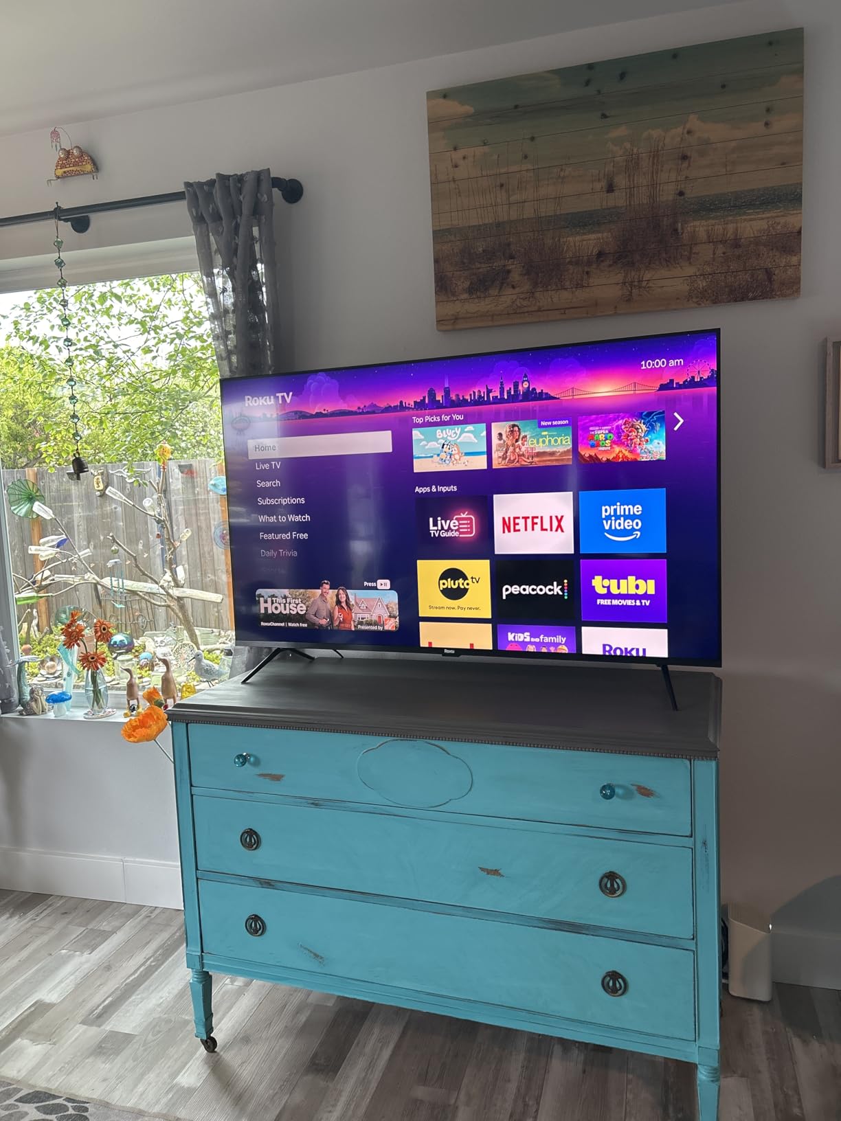 Roku Smart TV - 65-Inch Plus Series, Mini-LED TV - RokuTV with Enhanced Voice Remote - Flat Screen 4K QLED Television with Dolby Vision & Wi-Fi for Streaming customer photo 1