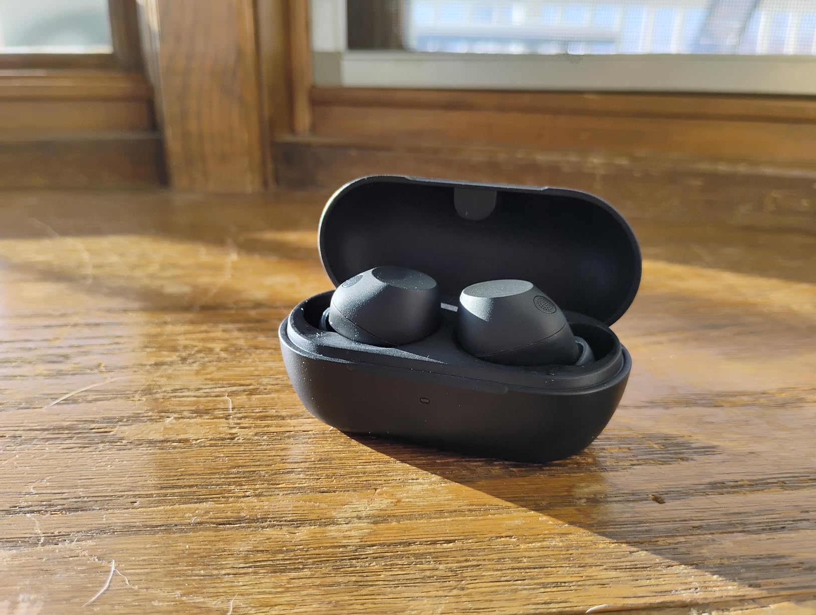 Sony WF-C710N Truly Wireless Noise-Canceling Earbuds with up to 30-Hour Battery Life, Lightweight and Secure, Black customer photo 1