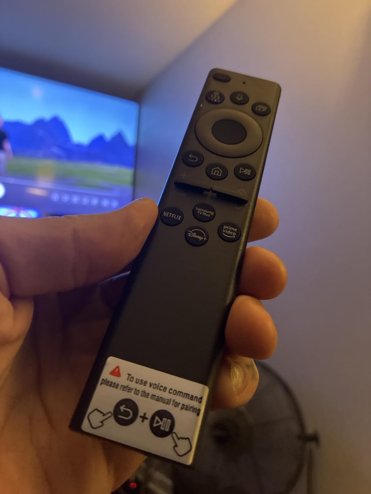 Replacement for Samsung Smart TV Remote Control, Rechargeable Samsung Solar TV Remote 2026-2019, Universal, Fast Charging, Solarcell, Free USB C Cable, Voice, Bluetooth. 2-Year Warranty customer photo 1
