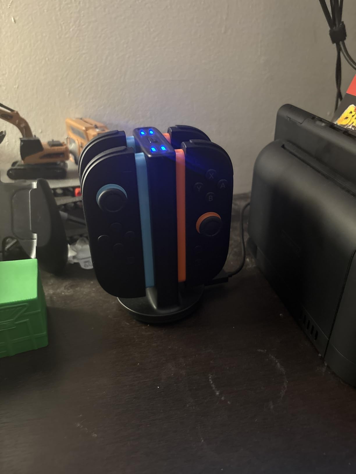 SUPCASE Charging Dock for Nintendo Switch 2 Joy Con, Black - Supports Dual-Side Charging, 9 Light Modes, Magnetic Controller, Fast Charger Stand Station customer photo 1