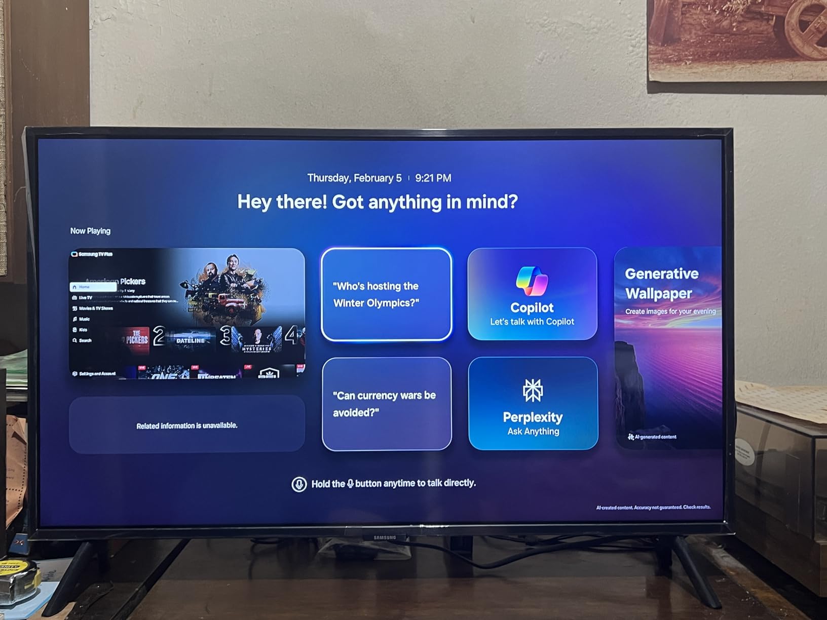 Samsung 32-Inch Class QLED Q8F 4K UHD Smart TV (2025 Model) Q4 AI Processor, 100% Color Volume with Quantum Dot, AirSlim Design, Samsung Vision AI, Alexa Built-in customer photo 1