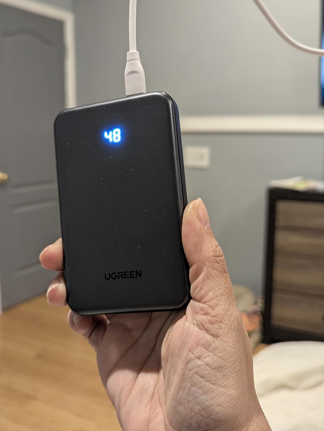 UGREEN Power Bank 10,000mAh 22.5W, Compact Portable Charger USB-C PD3.0 Travel Fast Charging Battery Pack with Digital Display for iPhone 17/16/15/14/13/12 Pro Max, Galaxy S25/S24 Ultra customer photo 2