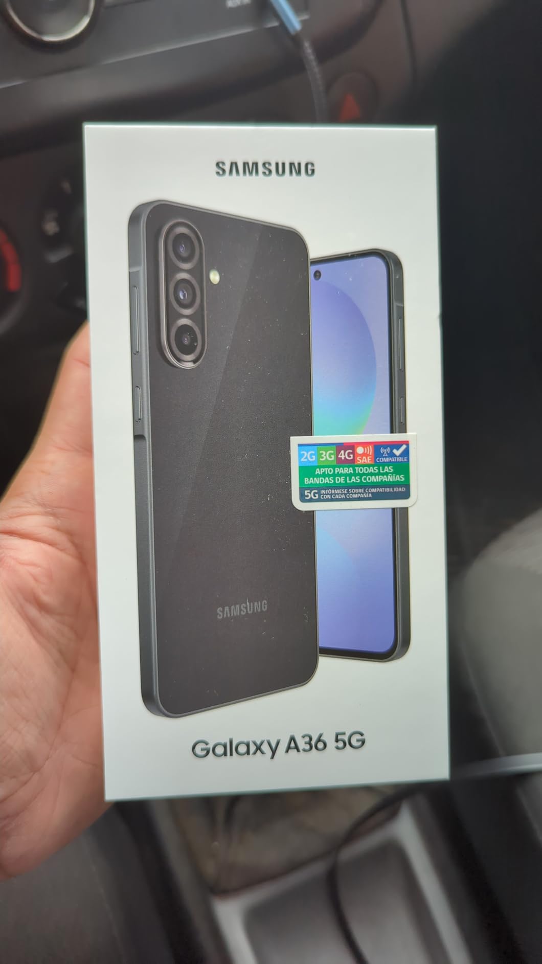 Galaxy A36 5G Ai (for Tmobile Mint Tello & Global) (256GB + 8GB) NFC Version Latina Unlocked SM-A366E/DS 6.6