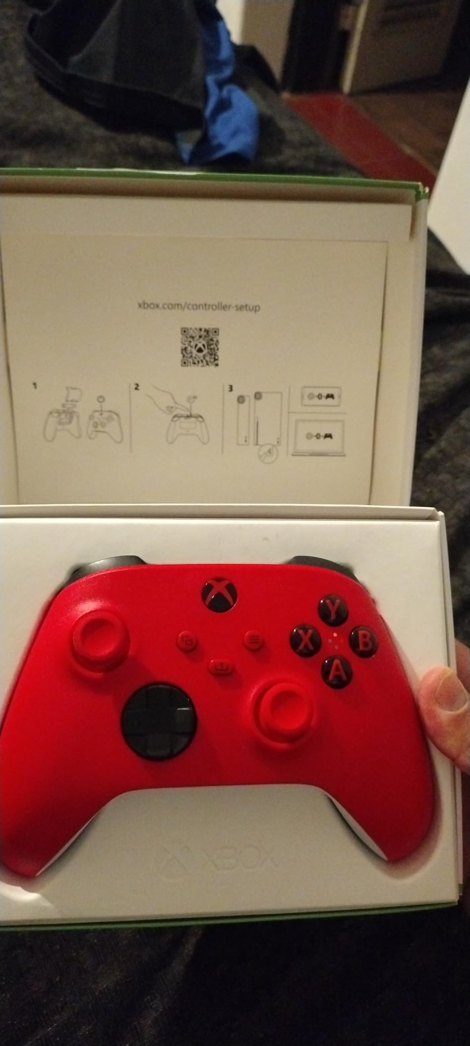XBOX Wireless Gaming Controller | Pulse Red | Console, PC, & Android | Textured Grip | Wireless, Bluetooth, USB-C Connectivity customer photo 1