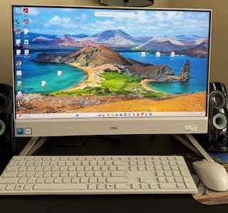 Dell 24 All-in-One Desktop ec24250 - 23.8-inch FHD Touch Display, Intel Core 5-120U Processor, 16GB DDR5 RAM, 512GB SSD, Windows 11 Home customer photo 1