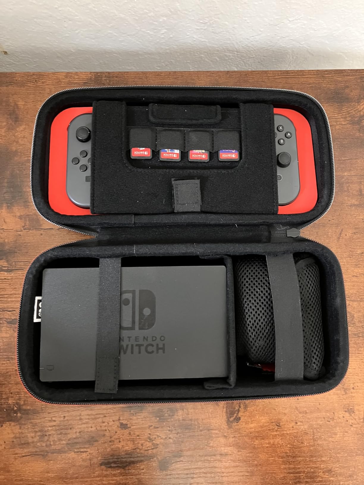 R.D.S. Industries Game Traveler Deluxe Licensed System Case for Nintendo Switch 2, OLED, Black Medium (NS230) customer photo 2