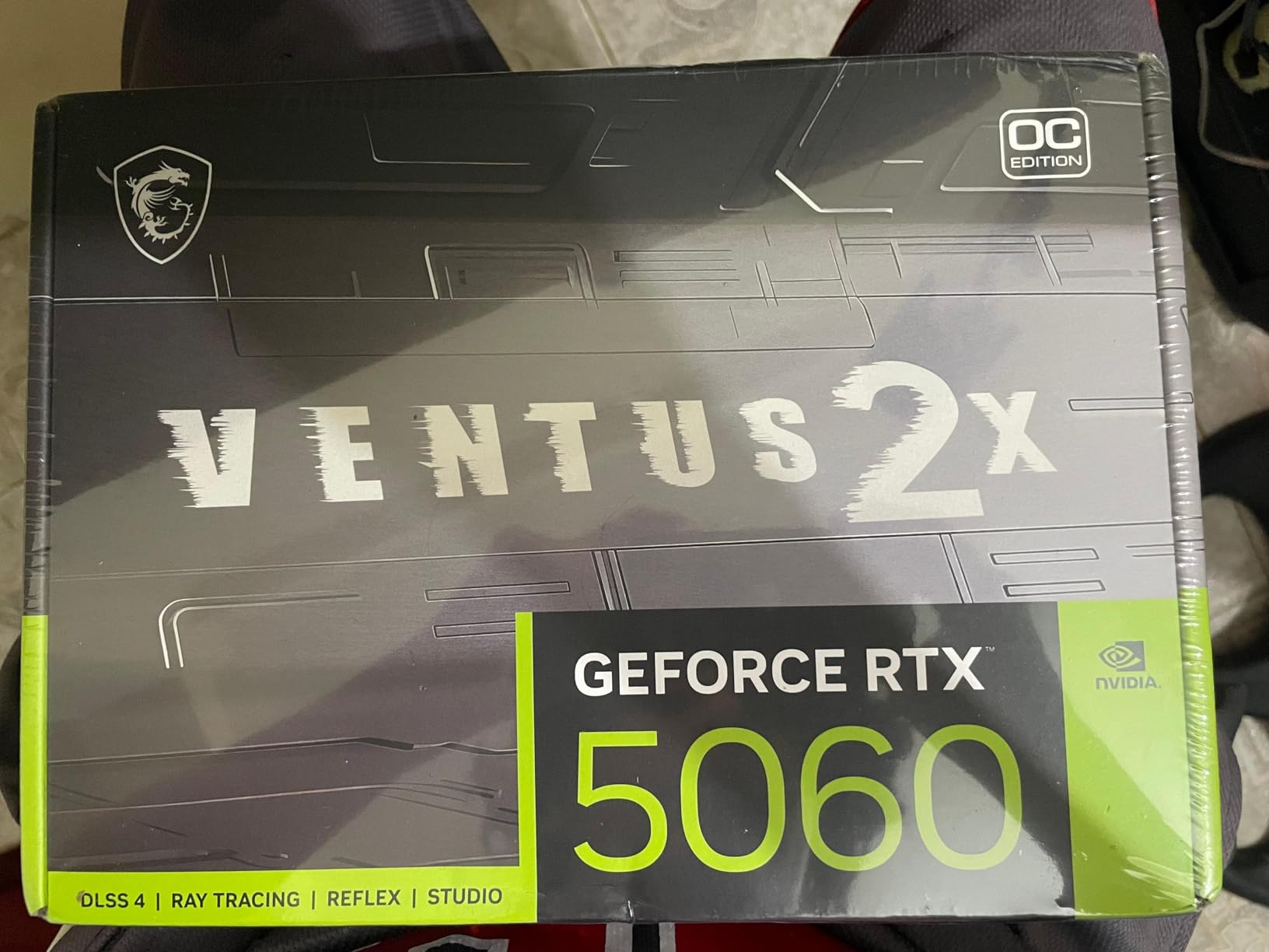 MSI Gaming RTX 5060 8G Ventus 2X OC Graphics Card (8GB GDDR7, 128-bit, Extreme Performance: 2535 MHz, DisplayPort x3 2.1a, HDMI 2.1b, NVIDIA Blackwell Architecture) customer photo 1