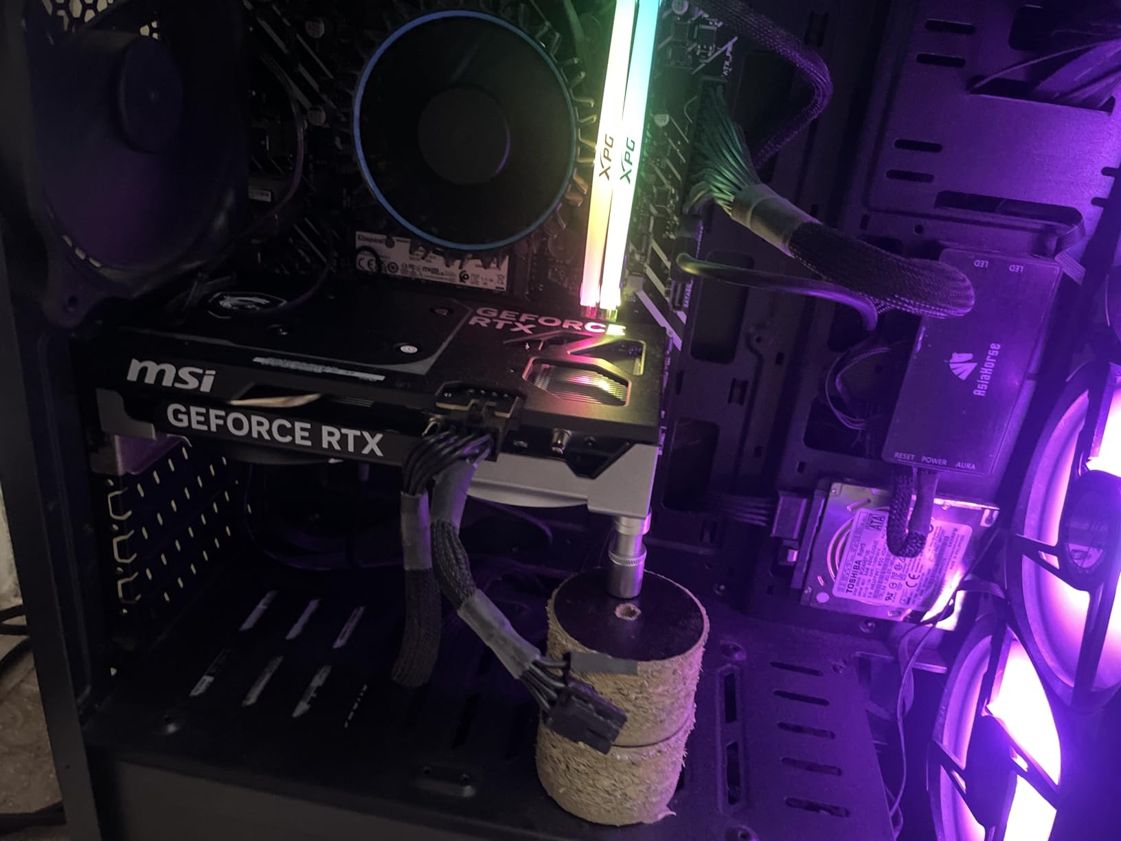 MSI Gaming RTX 5060 8G Ventus 2X OC Graphics Card (8GB GDDR7, 128-bit, Extreme Performance: 2535 MHz, DisplayPort x3 2.1a, HDMI 2.1b, NVIDIA Blackwell Architecture) customer photo 2