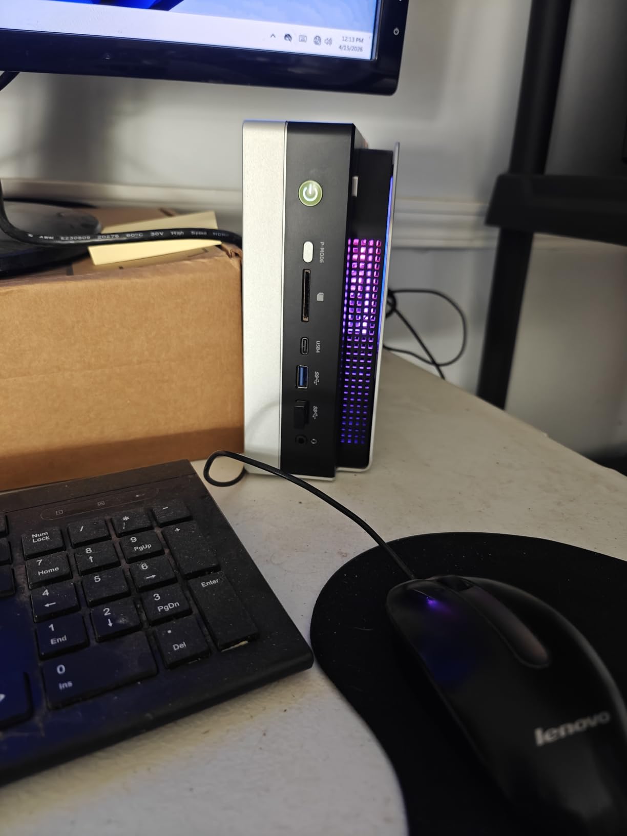 GMKtec EVO-X2 AI Mini PC Ryzen Al Max+ 395 (up to 5.1GHz) Mini Gaming Computers, 128GB LPDDR5X 8000MHz (16GB*8) 2TB PCIe 4.0 SSD, Quad Screen 8K Display, WiFi 7 & USB4, SD Card Reader 4.0 customer photo 1