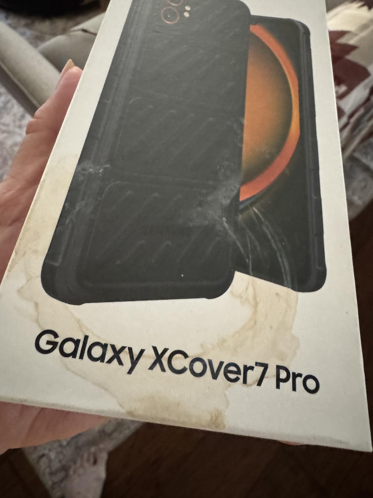 Samsung Galaxy XCover7 Pro 5G and Wi-Fi 6E | Rugged (IP68 Rated) Unlocked (Verizon, AT&T, T-Mobile, US Cellular) | Dual Sim (1 Nano + 1 eSIM) |128 GB | US Version (2025 Model) | Black (SM-G766UZKFN14) customer photo 1