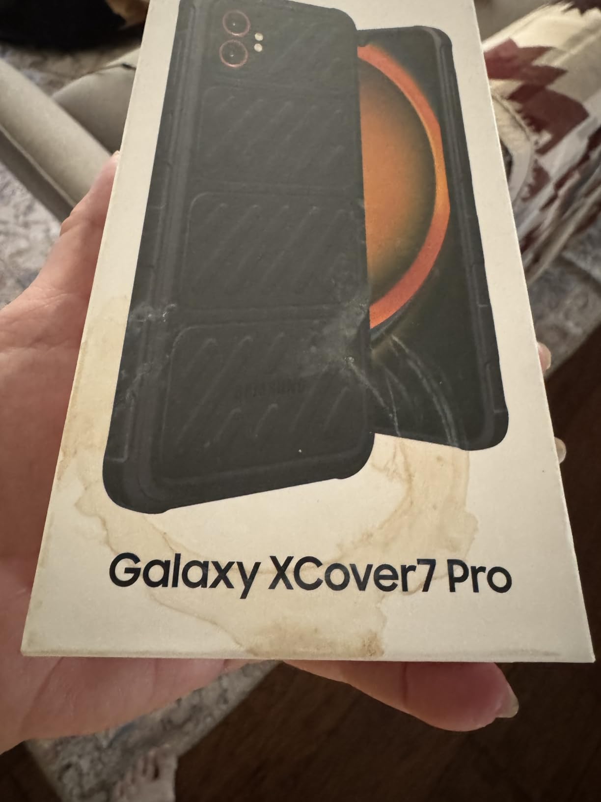 Samsung Galaxy XCover7 Pro 5G and Wi-Fi 6E | Rugged (IP68 Rated) Unlocked (Verizon, AT&T, T-Mobile, US Cellular) | Dual Sim (1 Nano + 1 eSIM) |128 GB | US Version (2025 Model) | Black (SM-G766UZKFN14) customer photo 2