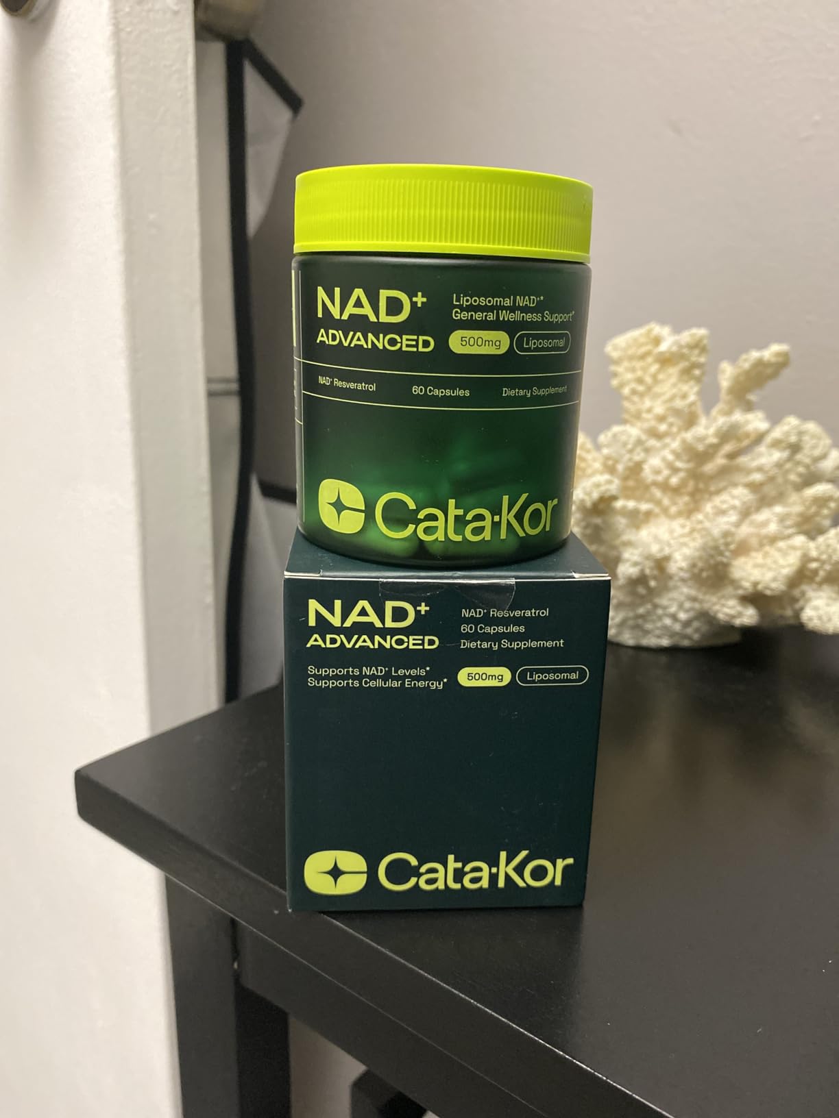 Cata-Kor Liposomal NAD+ Supplement with Resveratrol - Advanced NAD Resveratrol customer photo 1