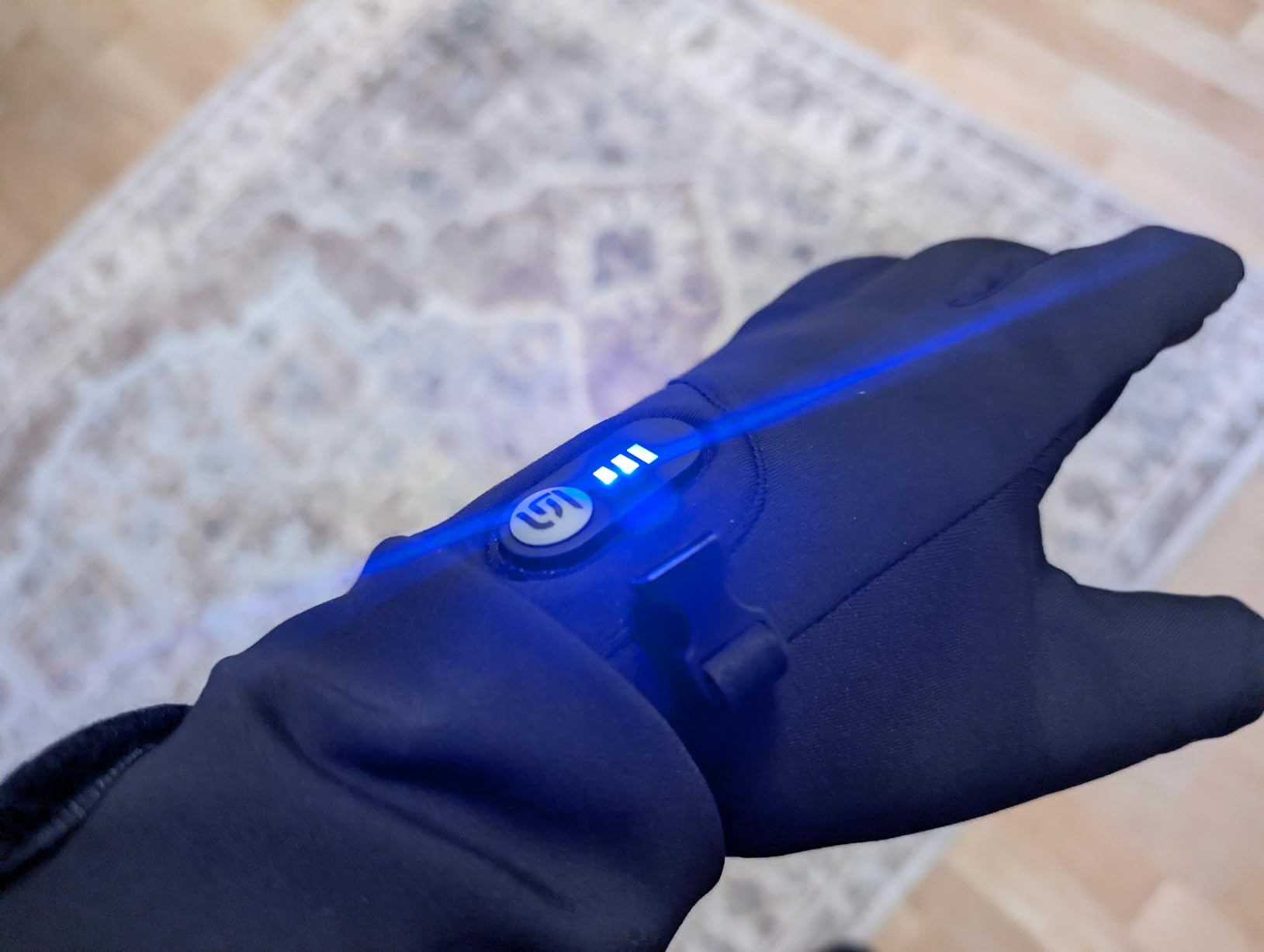 Heated Gloves for Men Women Rechargeable with 7.4V 3000mAh Battery, Touchscreen Heating Gloves customer photo 1