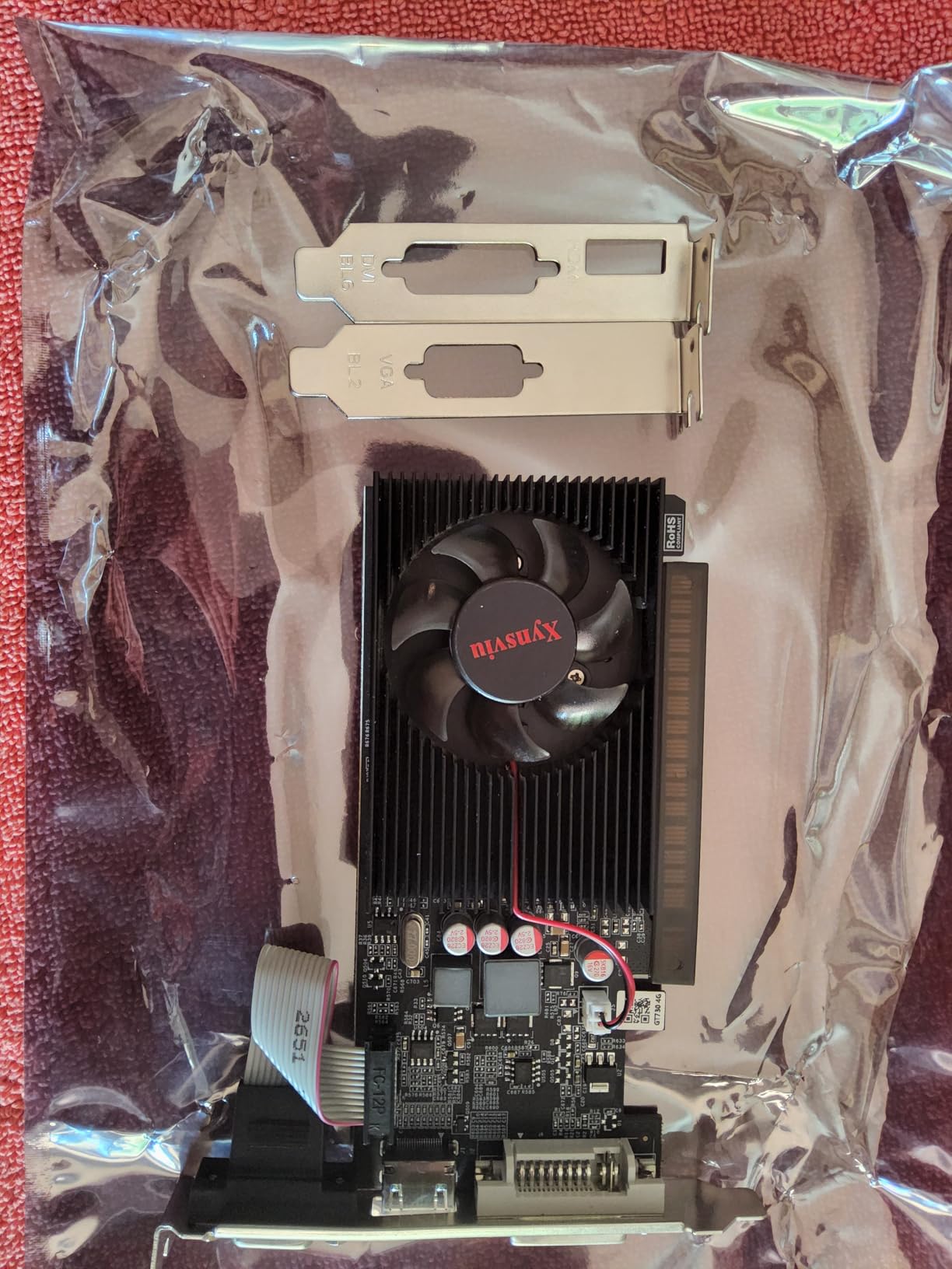 GeForce GTX 1650 4G HDMI Graphics Card, GPU Video Cards for PC Gaming, 4 Monitor Port Output Computer, PCI Express x16 Low Profile Video Card (GTX1650 4G 4HDMI) customer photo 2