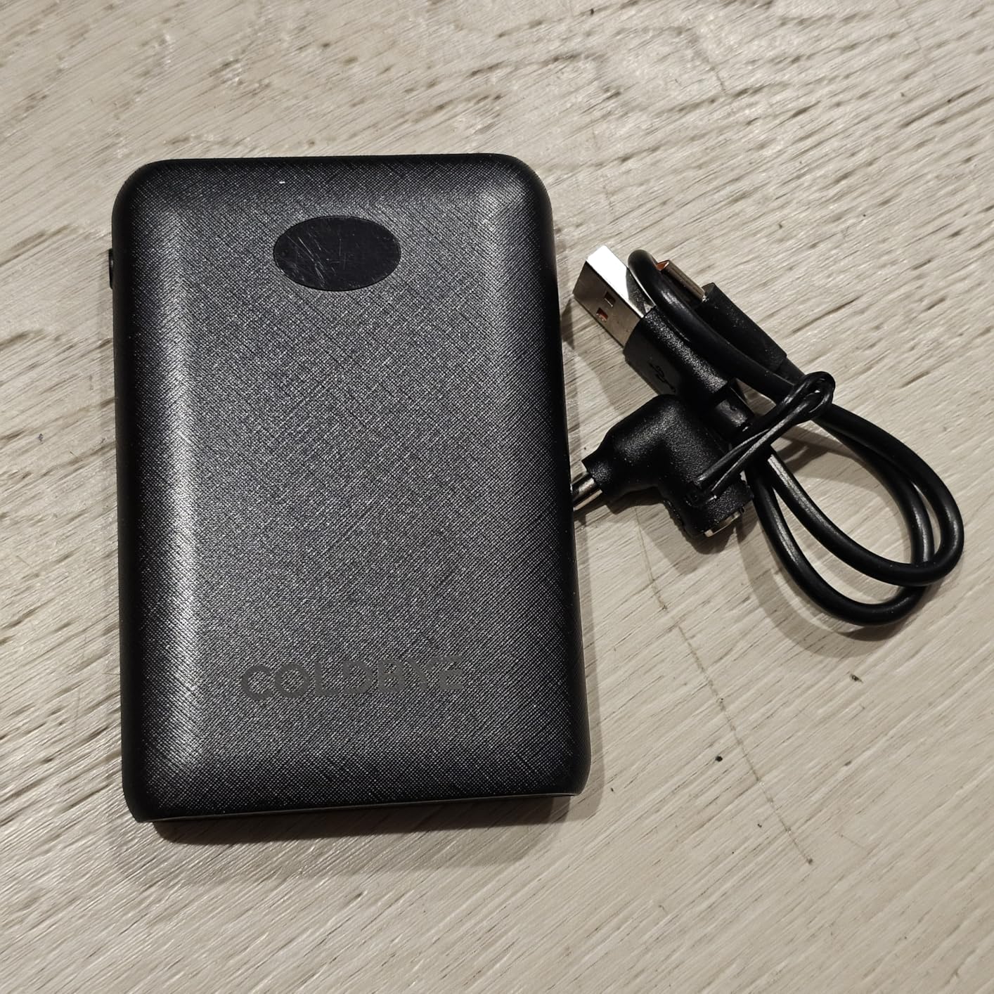 ColdBye 7.4V Battery Pack for Heated Vest, Mobile Warming Battery 10000mAh for Heated Clothing with LED Display Compatible with Major Heated Clothing Brands customer photo 1