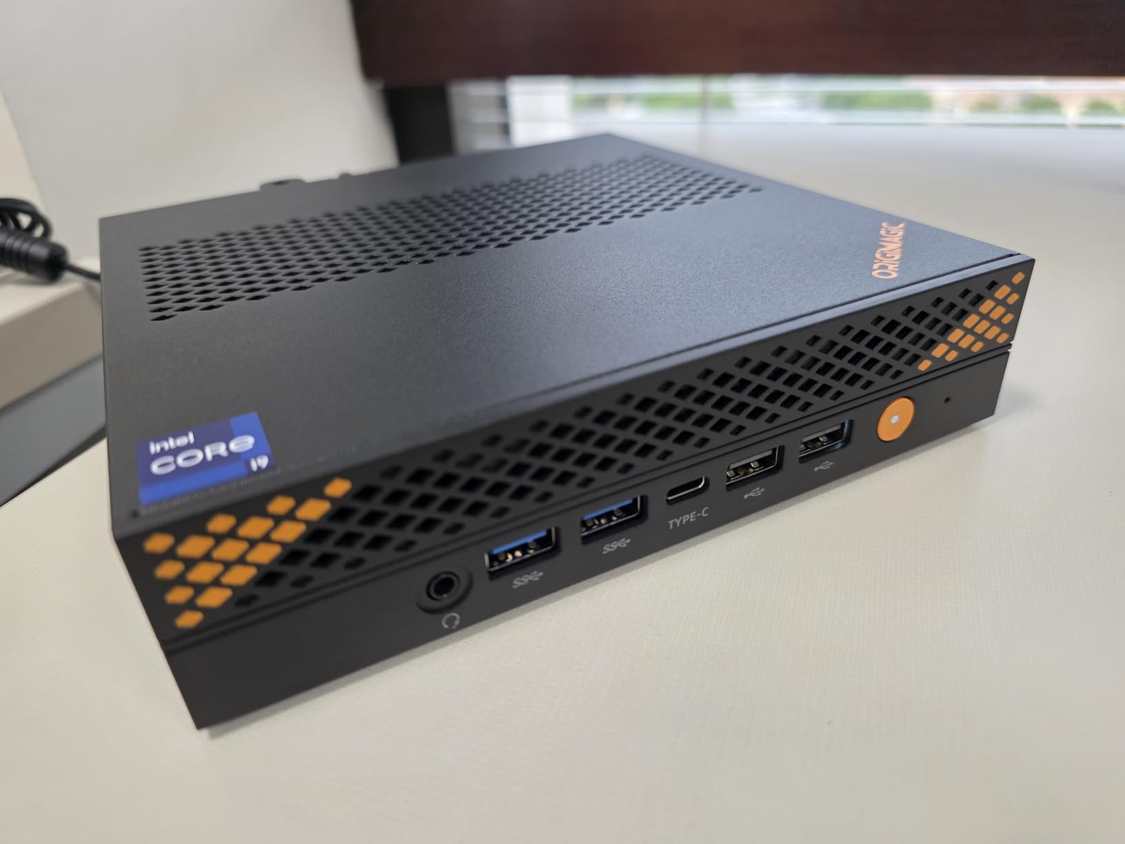 A2 Mini PC Workstation PC with VGA Port, Core i9 13900HK (Up to 5.4GHz), 32GB DDR5 1TB NVMe SSD, 8 USB A Ports/HDMI/DP (4K@144Hz)/USB C, WiFi 6, BT5.2, Home Business Mini Computers customer photo 1